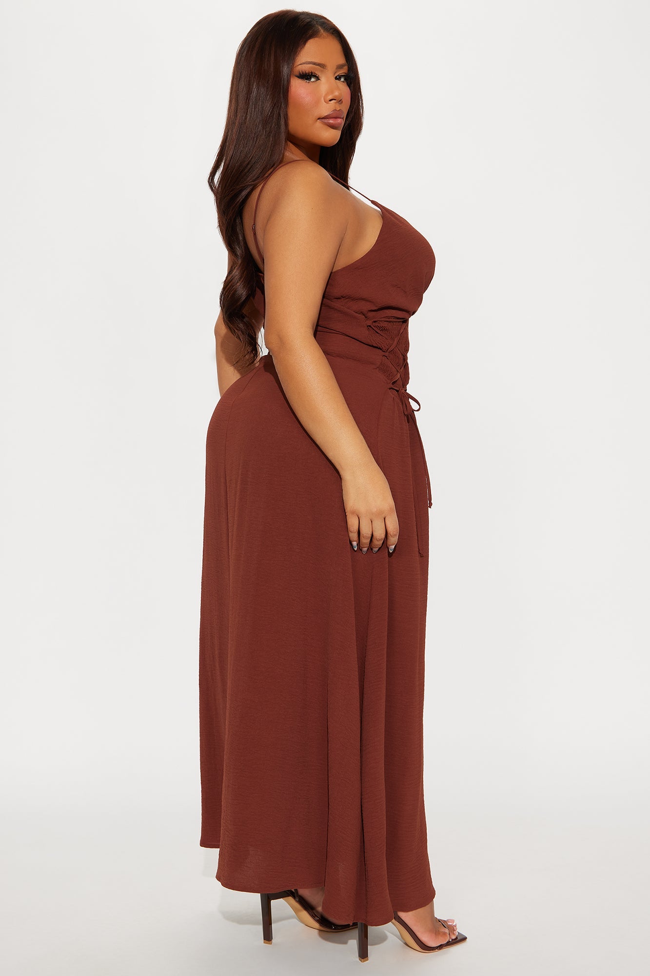 Laura Airflow Maxi Dress - Chocolate