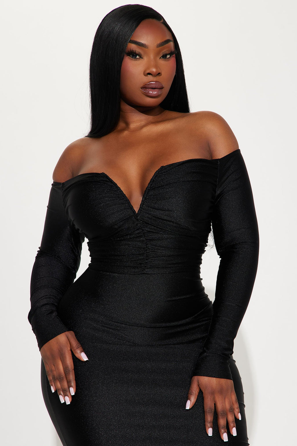 Need To Know Maxi Dress - Black