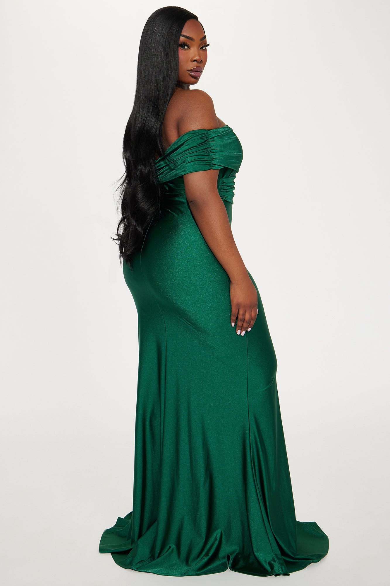 Ignore The Romance Maxi Dress - Hunter