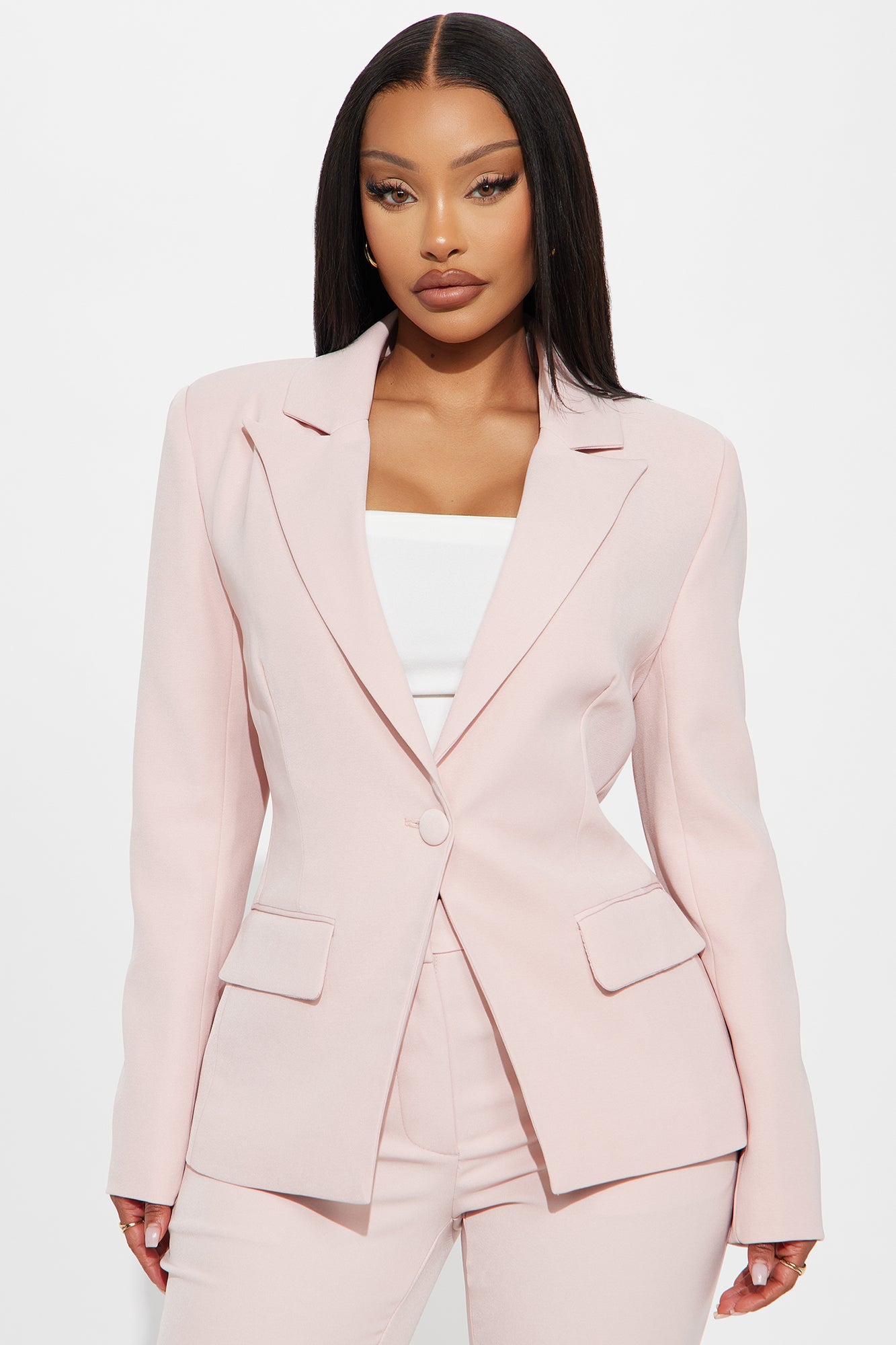 Breaking Even Blazer - Pink