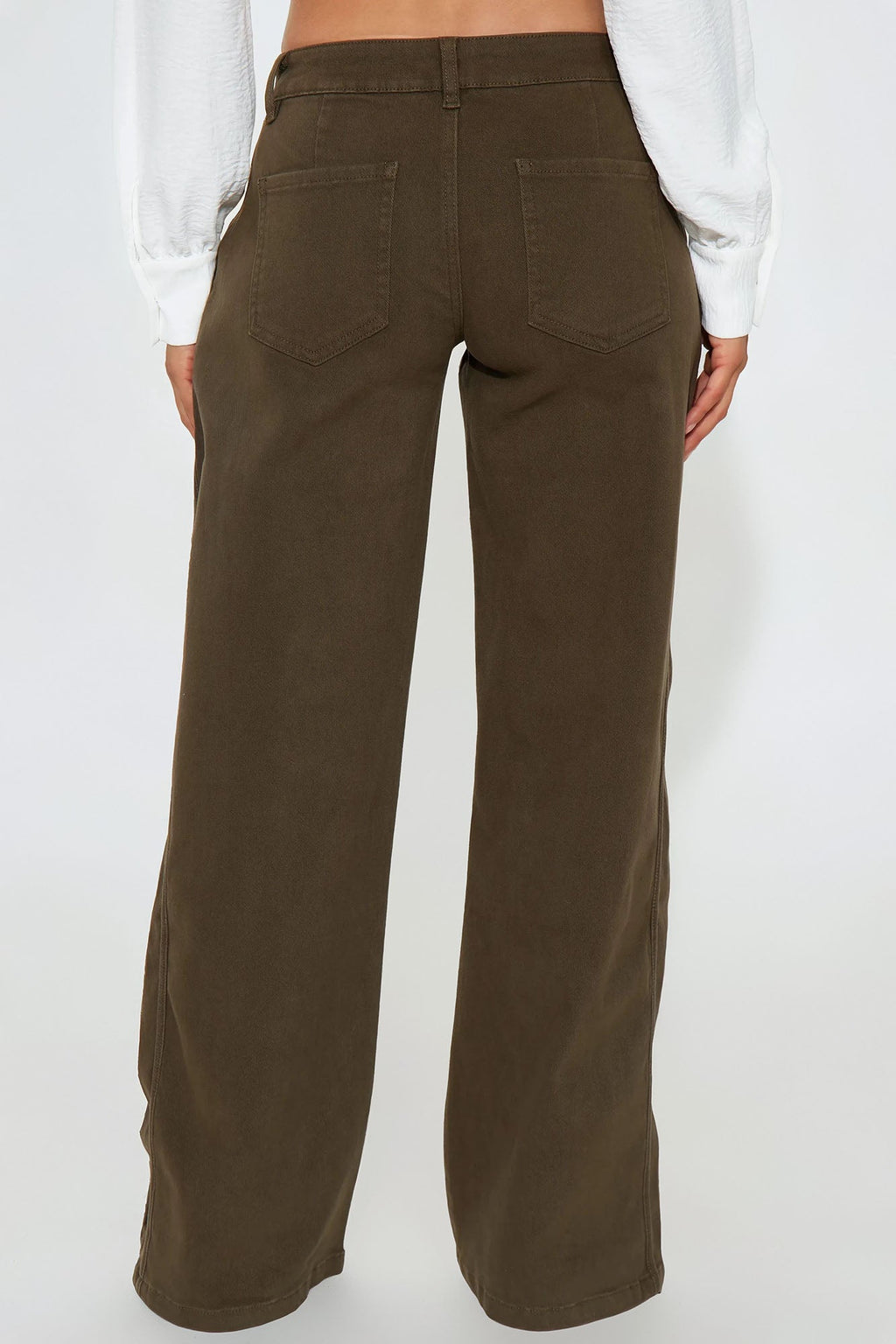 Myrena Wide Leg Pant - Olive
