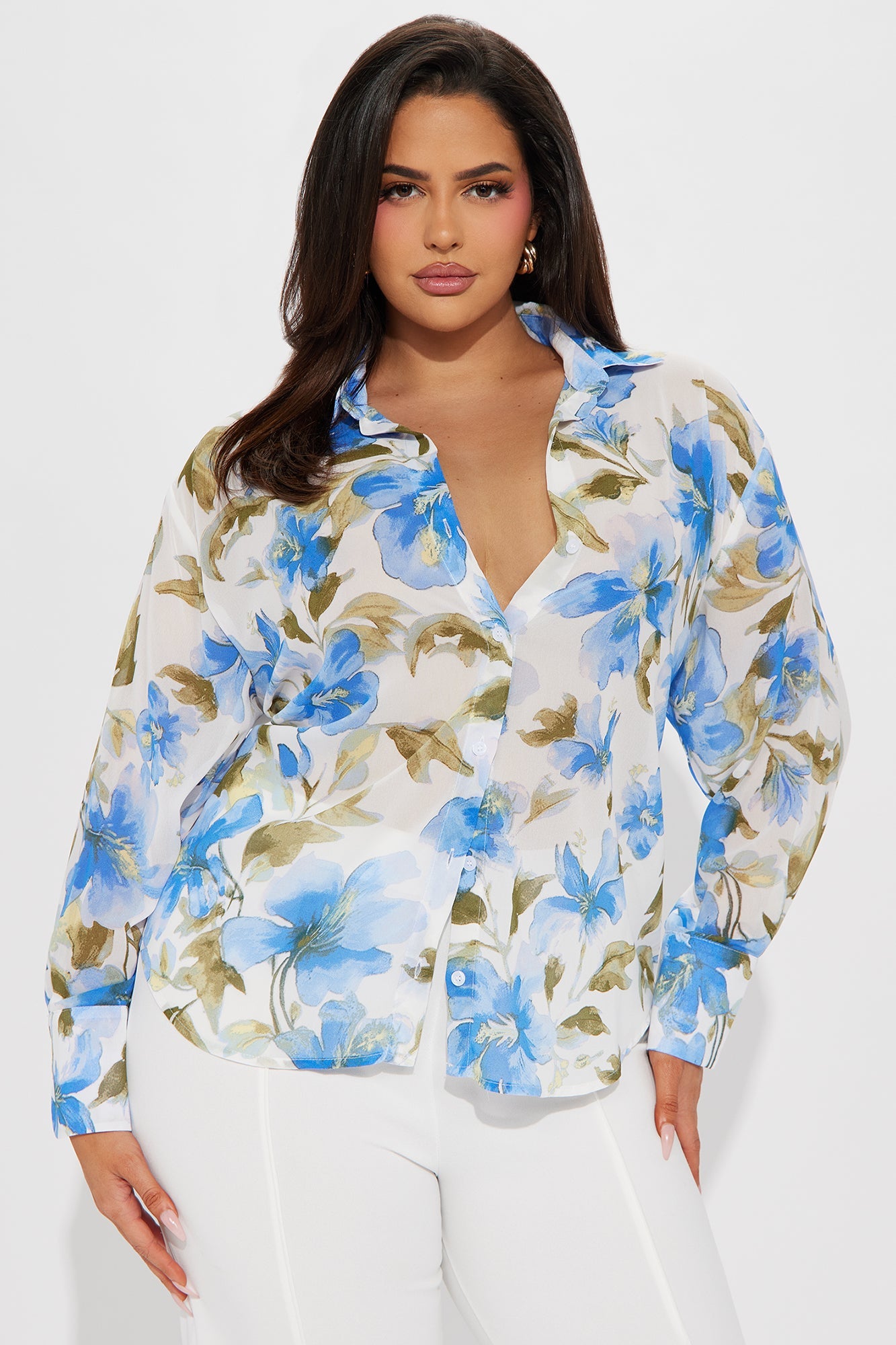 Hawaiian Summer Shirt - Ivory/combo