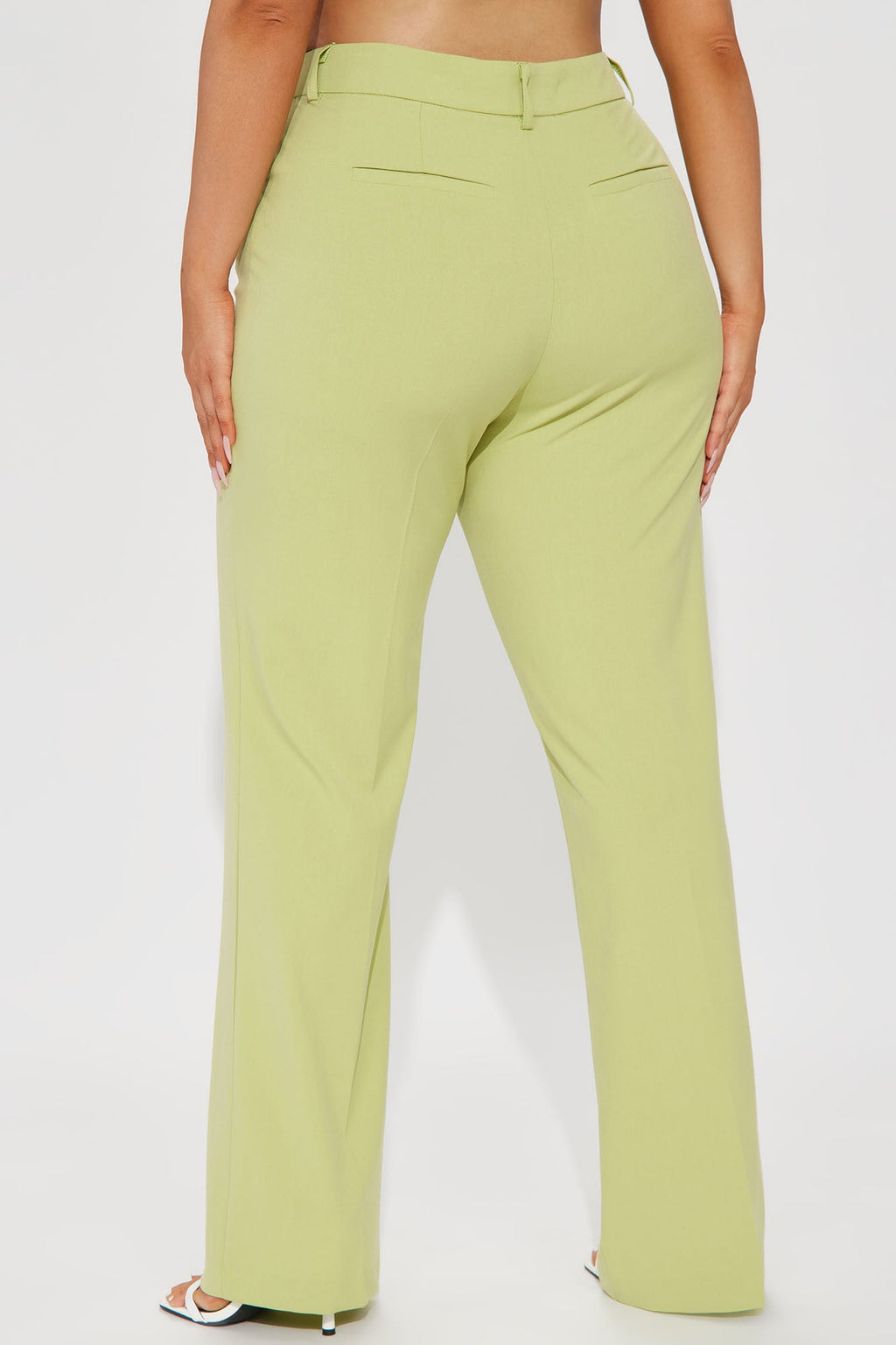 Tasha Dressy High Rise Pants - Sage