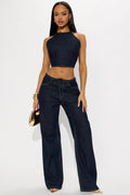 Malibu Sunset Denim Pant Set - Denim