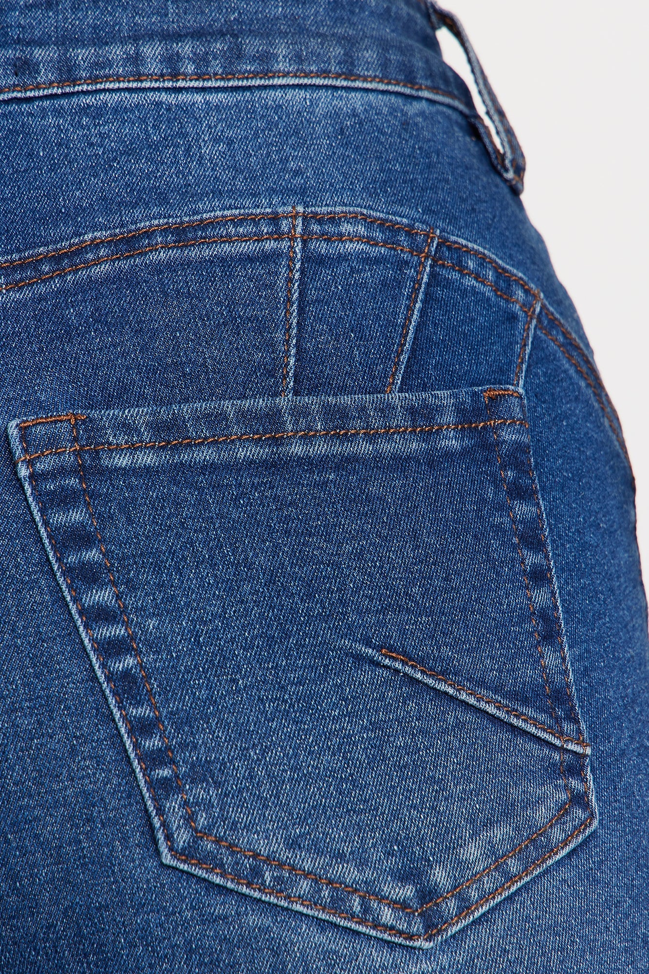 Tall Audrey Booty Lifting Stretch Flare Jeans - Dark Wash