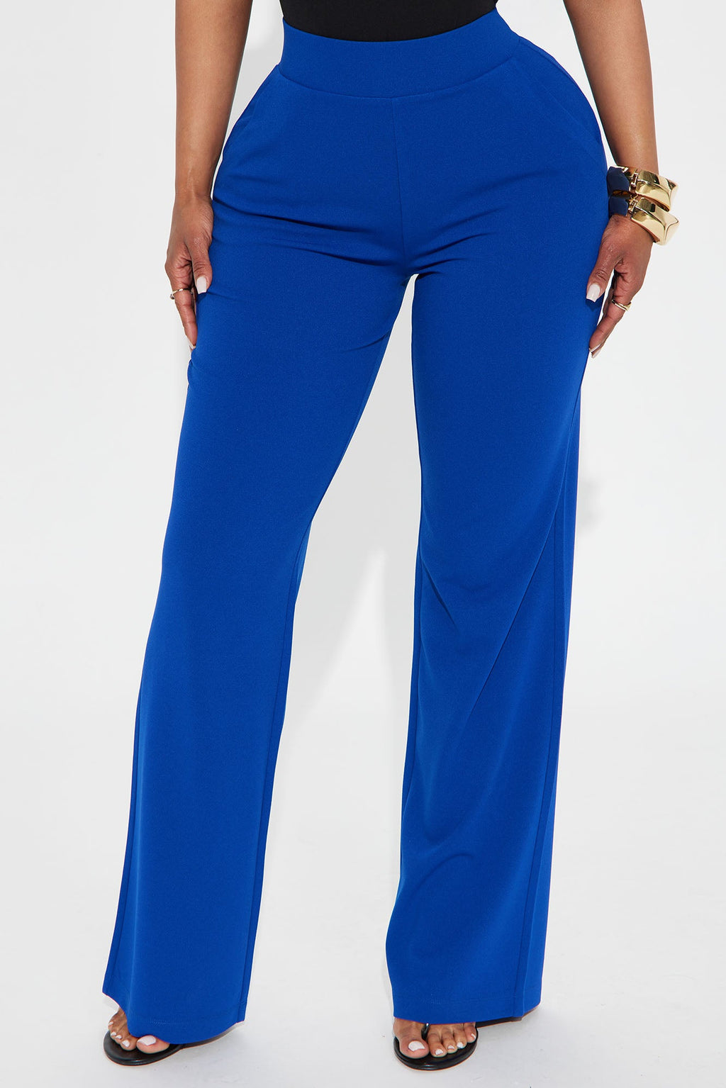 Celine Aria Wide Leg Pants - Royal