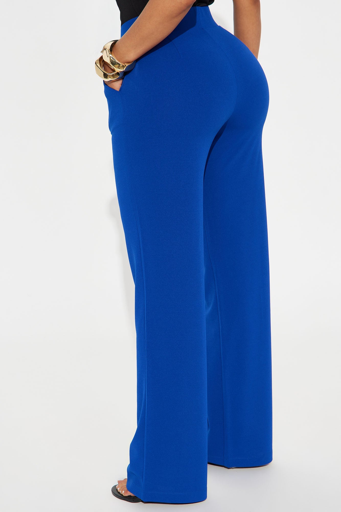 Celine Aria Wide Leg Pants - Royal
