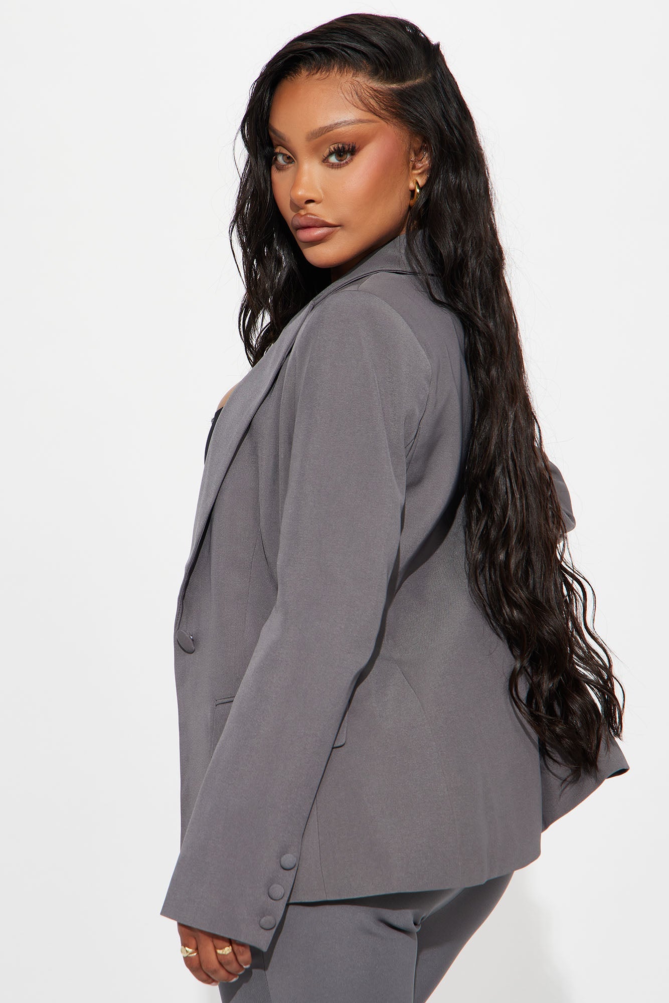 Breaking Even Blazer - Grey