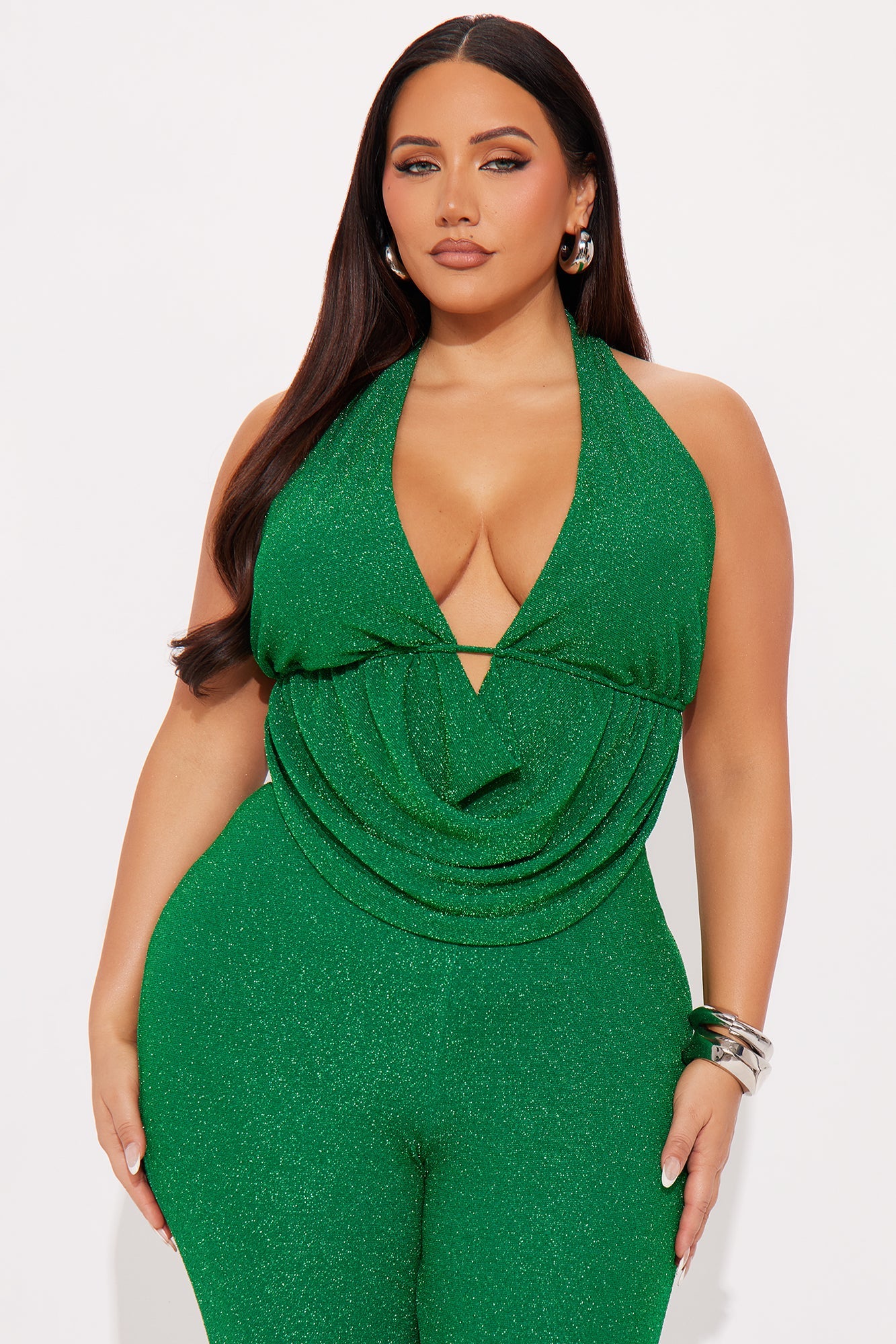 Remember This Feeling Pant Set - Green