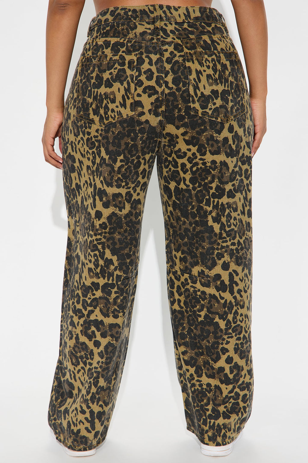 Give You The Best Leopard Barrel Pant - Brown/combo