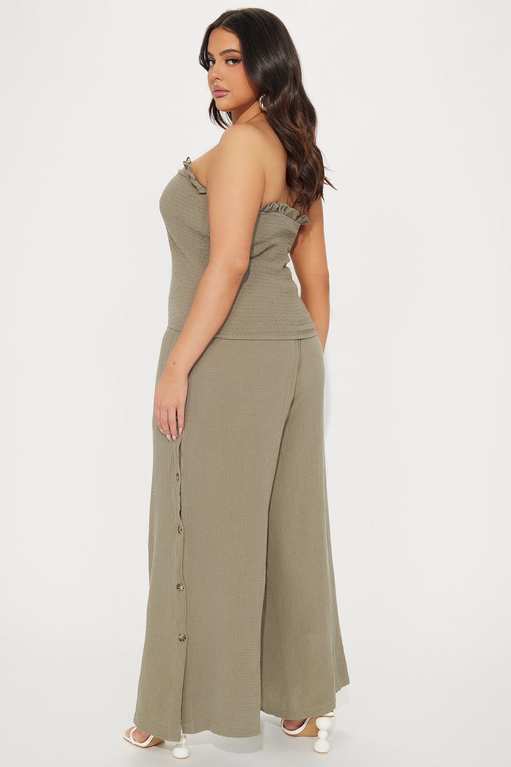 Main Character Pant Set - Olive