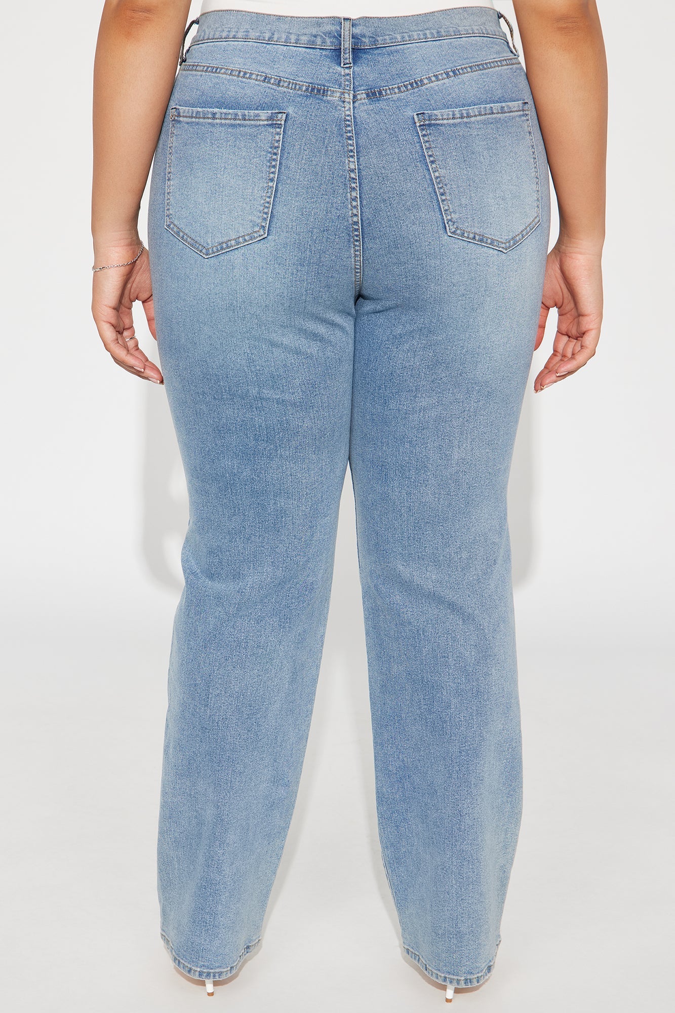 Tall Nova 90s Straight Leg Jeans - Vintage Blue Wash