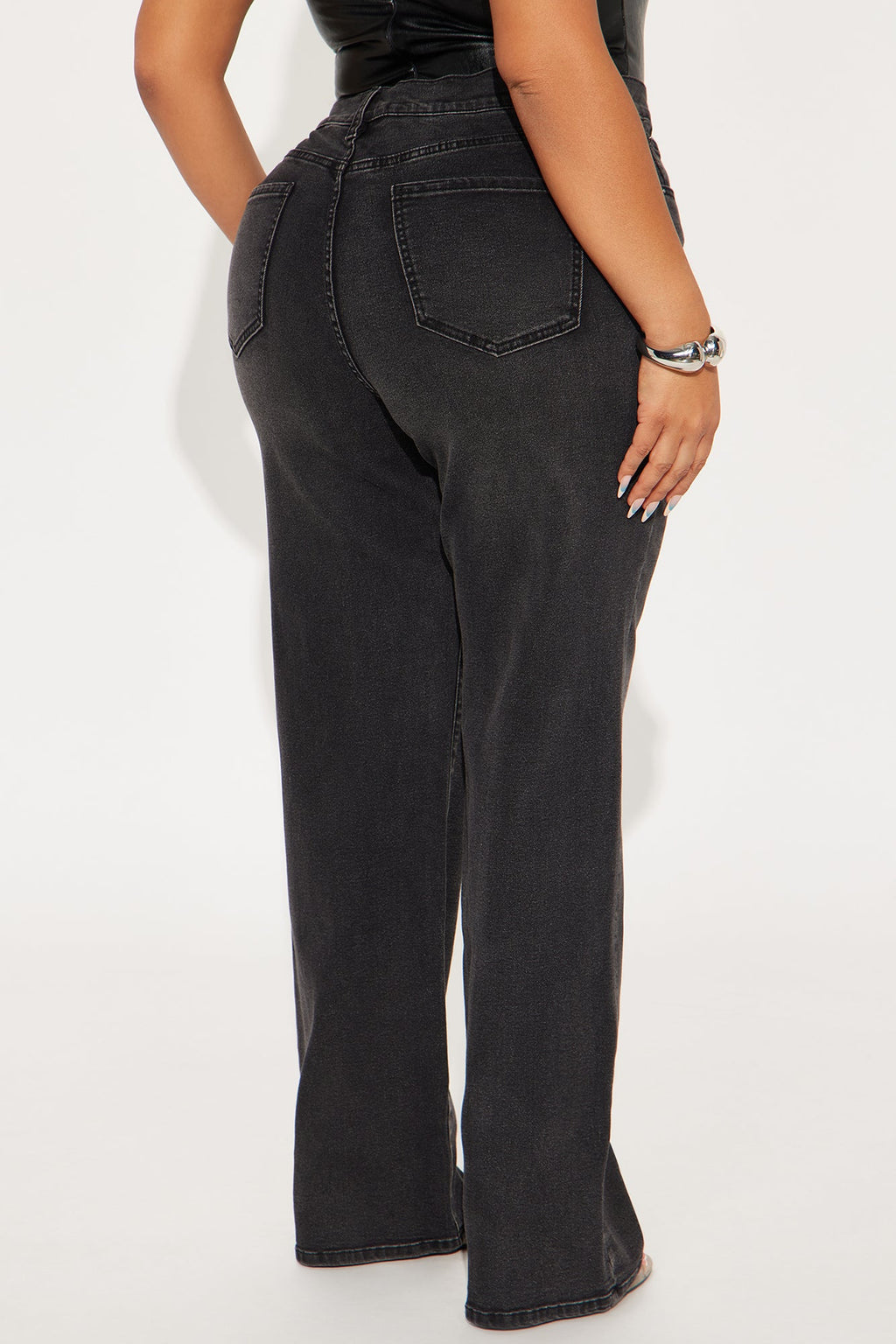 Tall Nova 90s Straight Leg Jeans - Black Wash