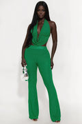 Remember This Feeling Pant Set - Green