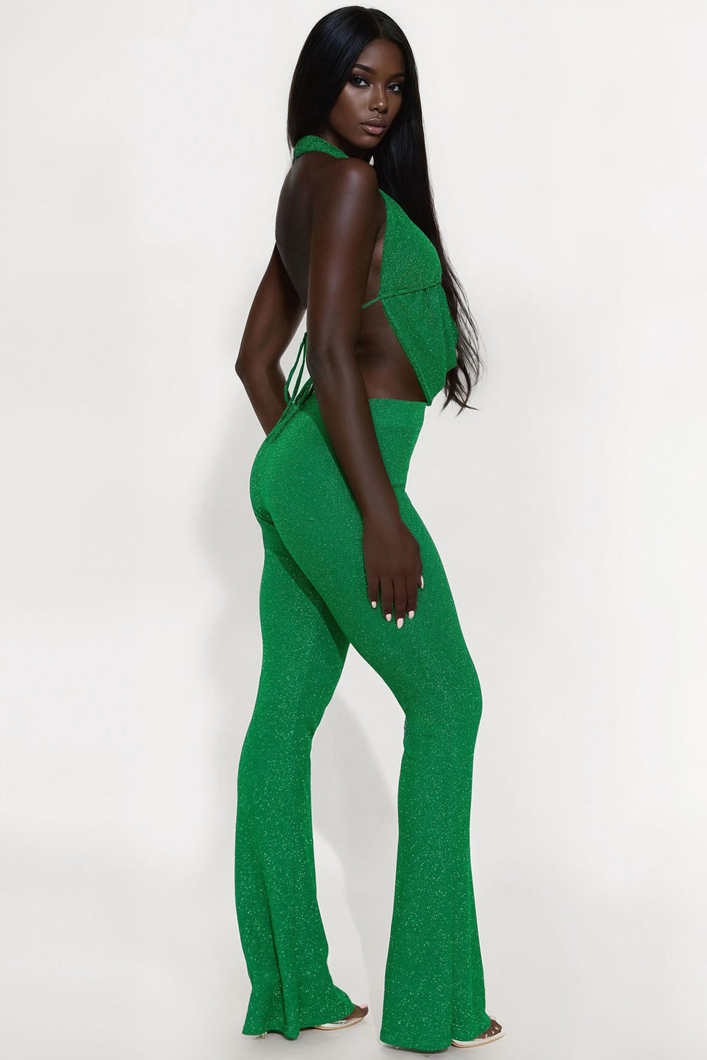 Remember This Feeling Pant Set - Green