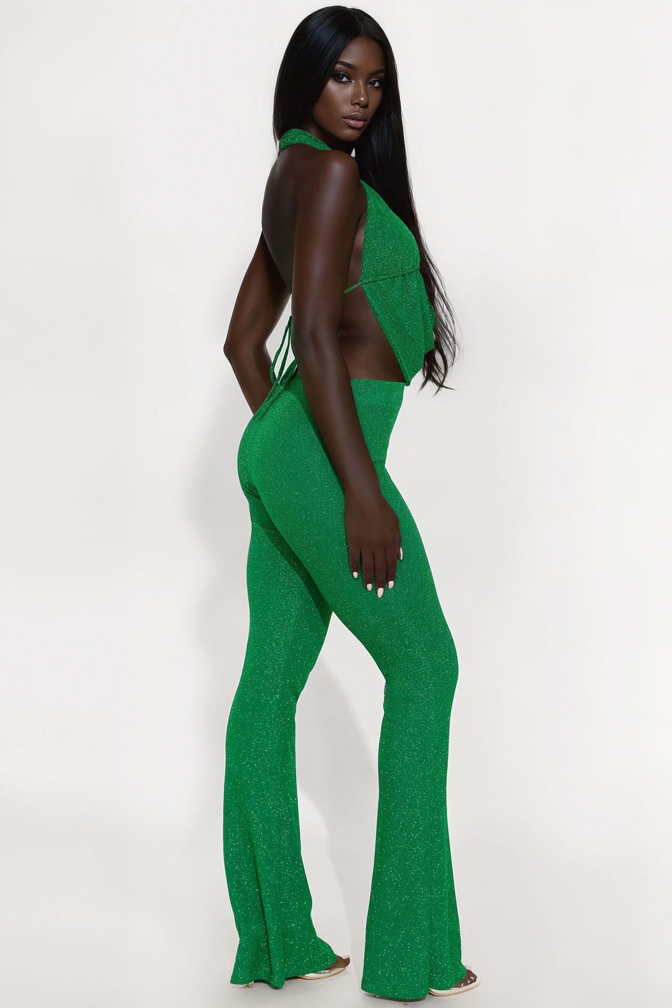 Remember This Feeling Pant Set - Green