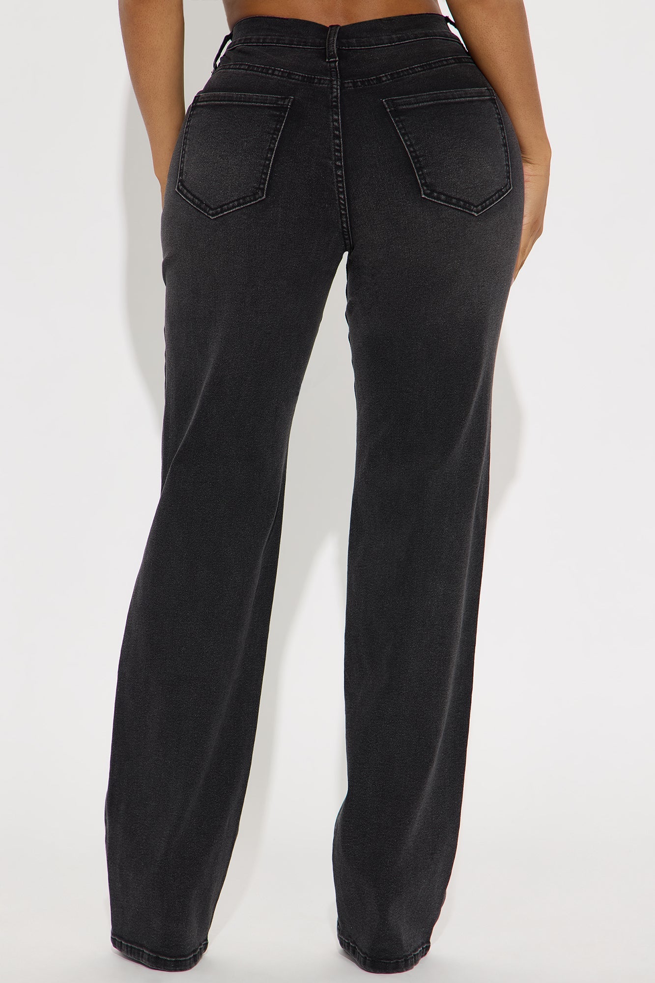 Tall Nova 90s Straight Leg Jeans - Black Wash