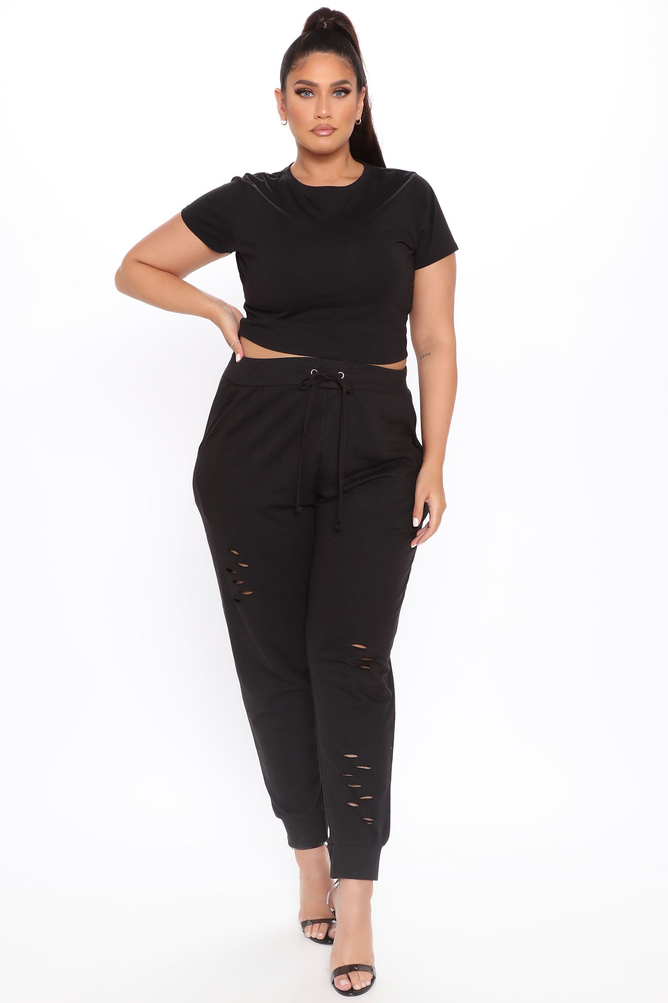 Robin Crop Top - Black
