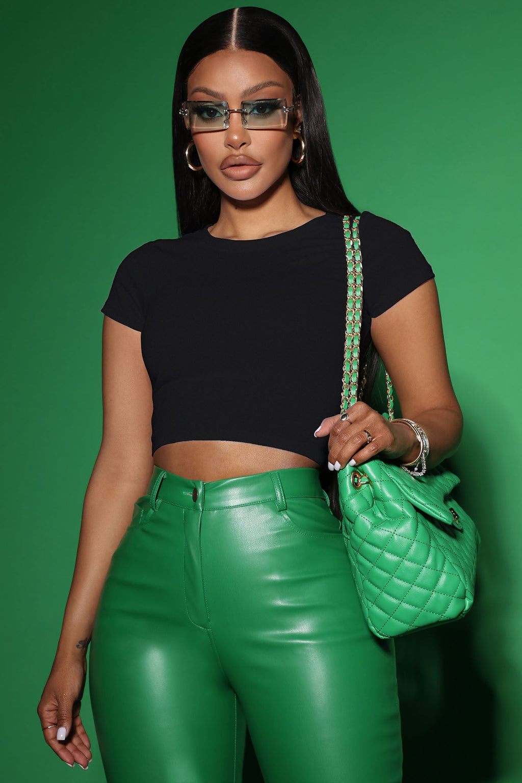 Robin Crop Top - Black