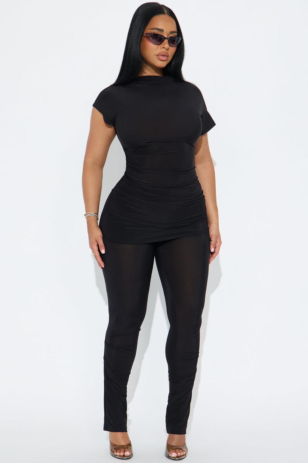 Bare Essence Legging Set - Black