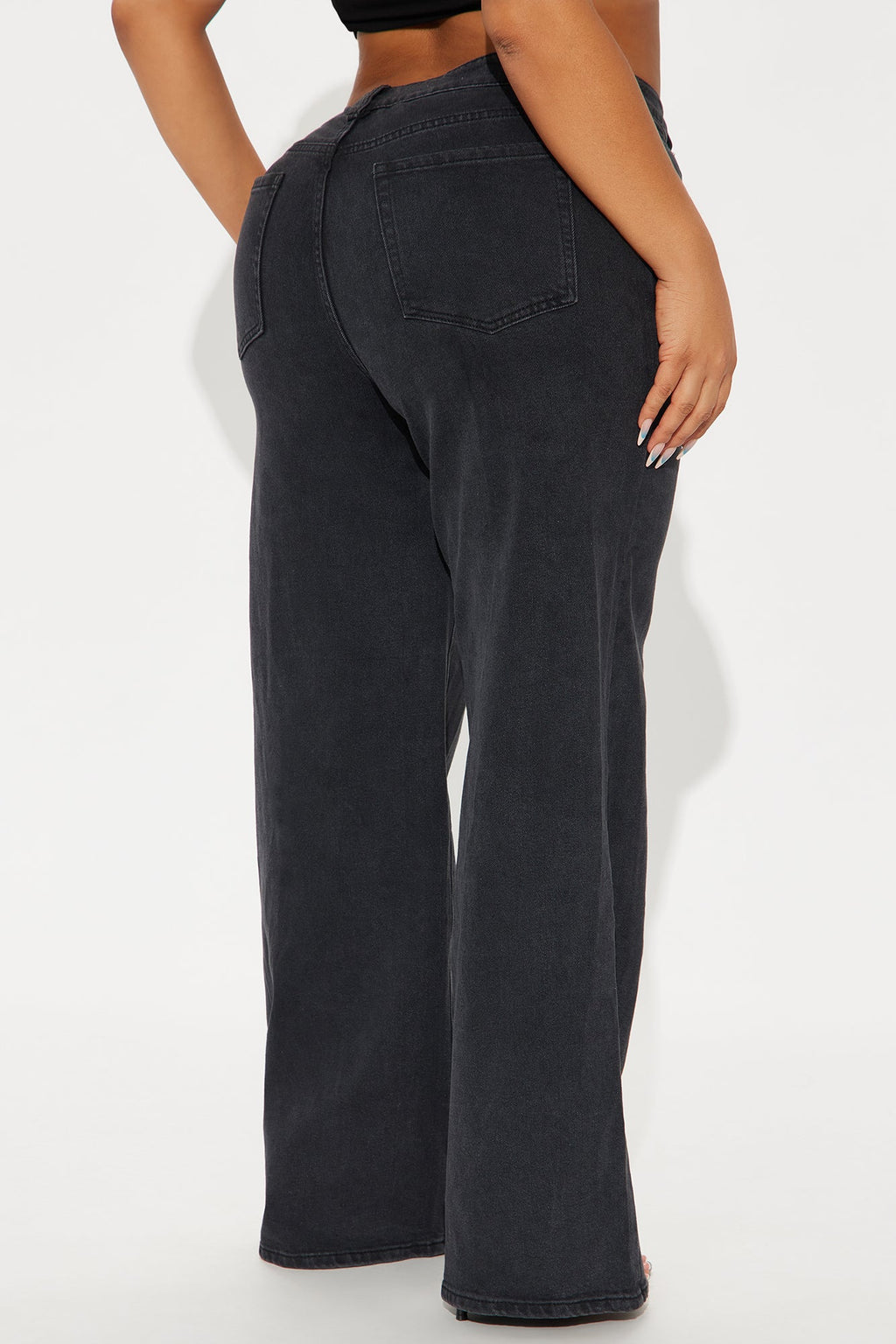 Bonafide Basic Straight Leg Jeans - Black Wash