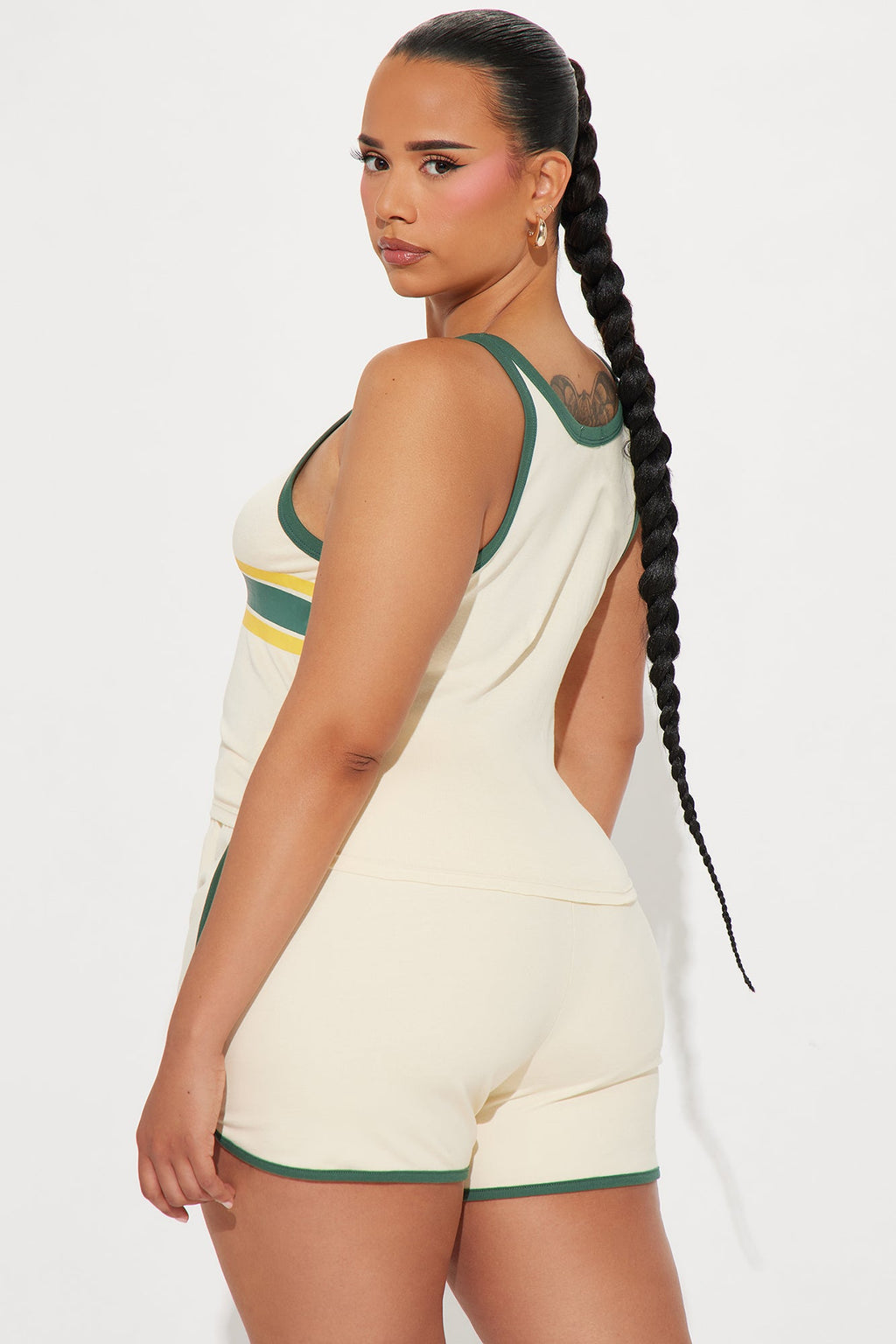 1997 Short Set - Cream/combo