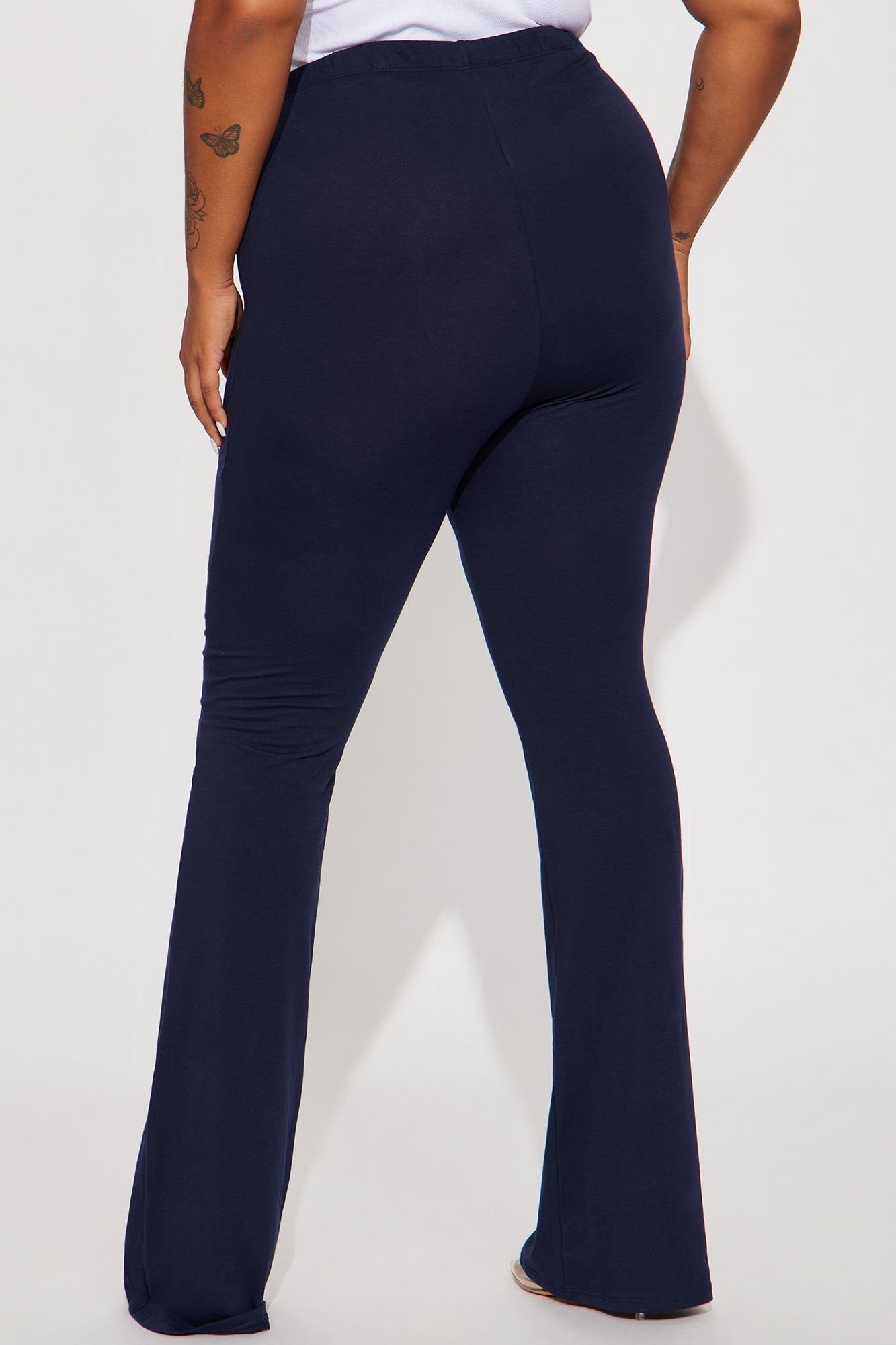 Tall Adriana Flare Pant - Navy