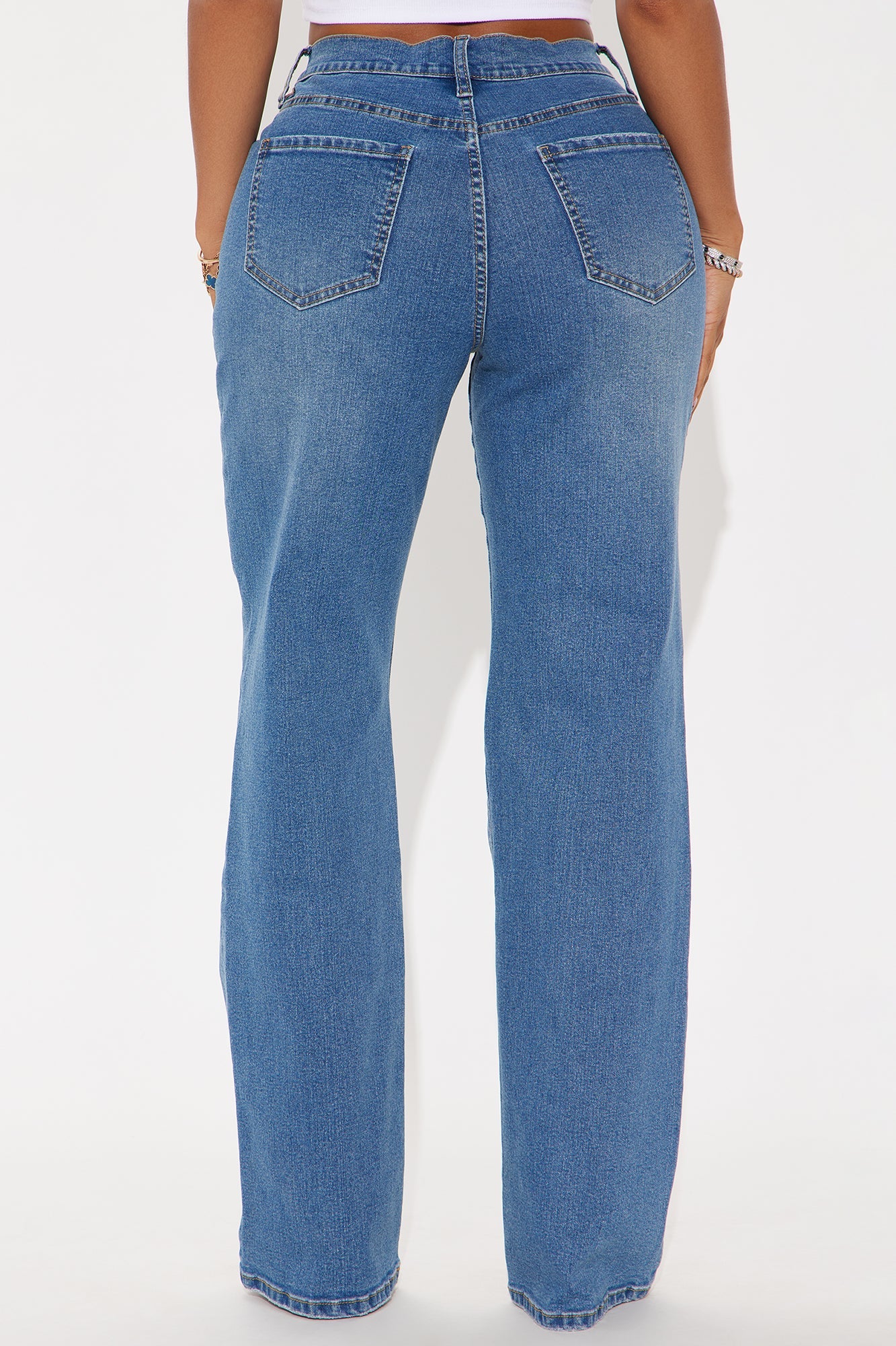 Tall Nova 90s Straight Leg Jeans - Medium Blue Wash