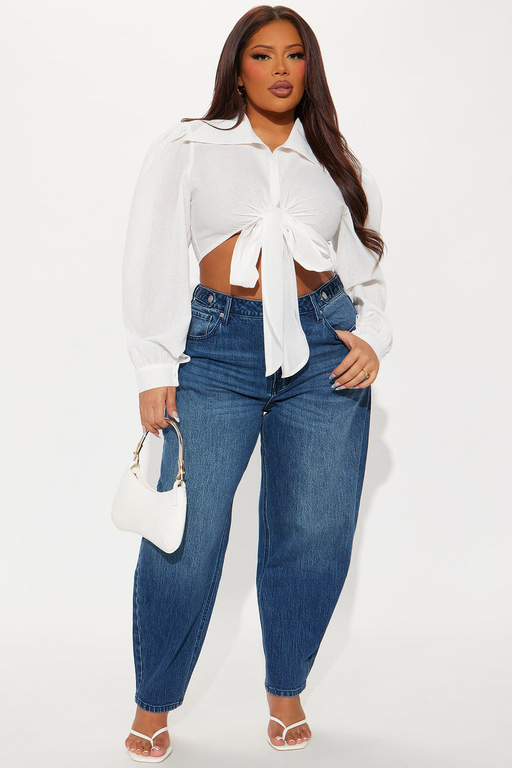 For The Record Stretch Taper Leg Jeans - Dark Wash