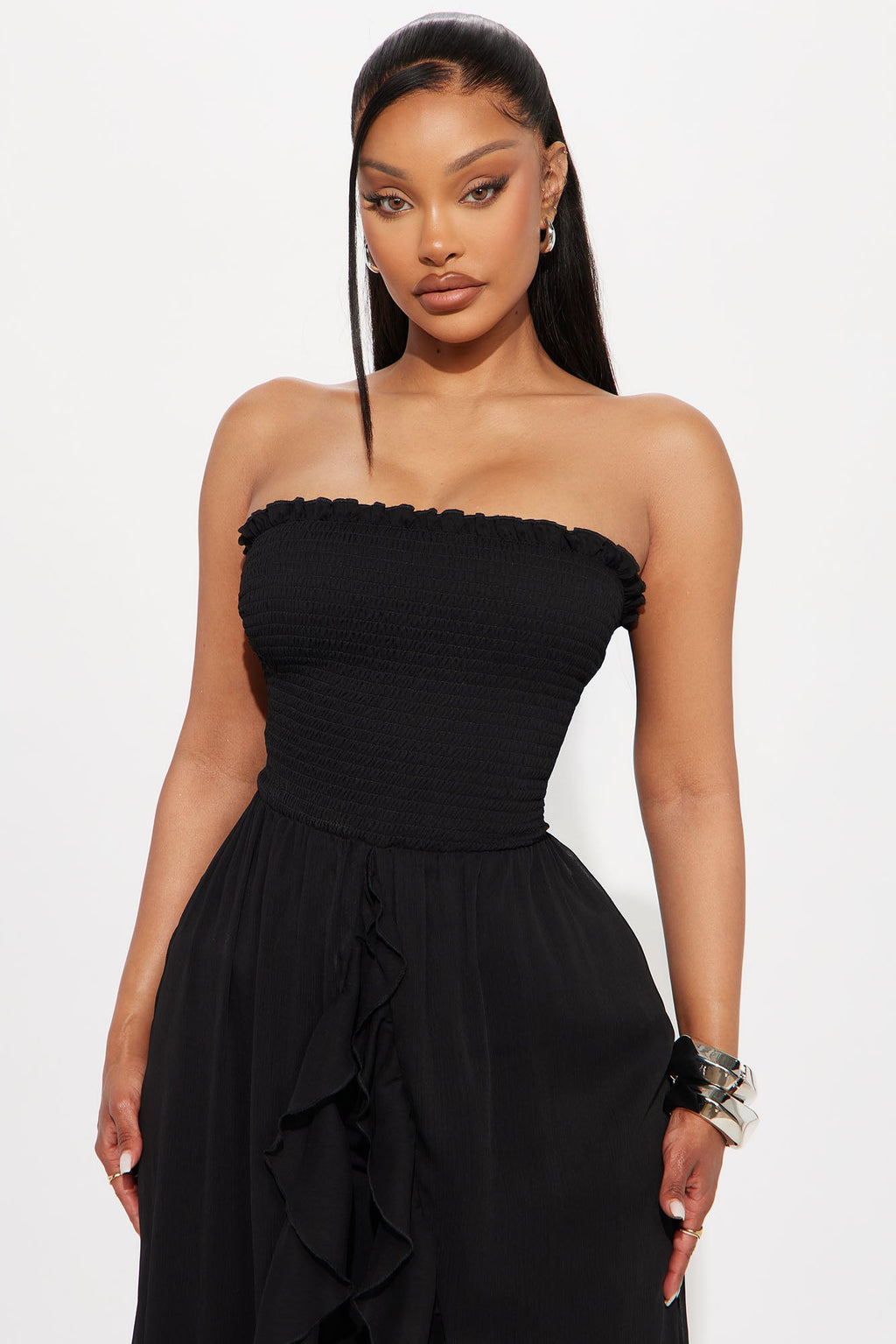 Baby Isabella Solid Pant Set - Black