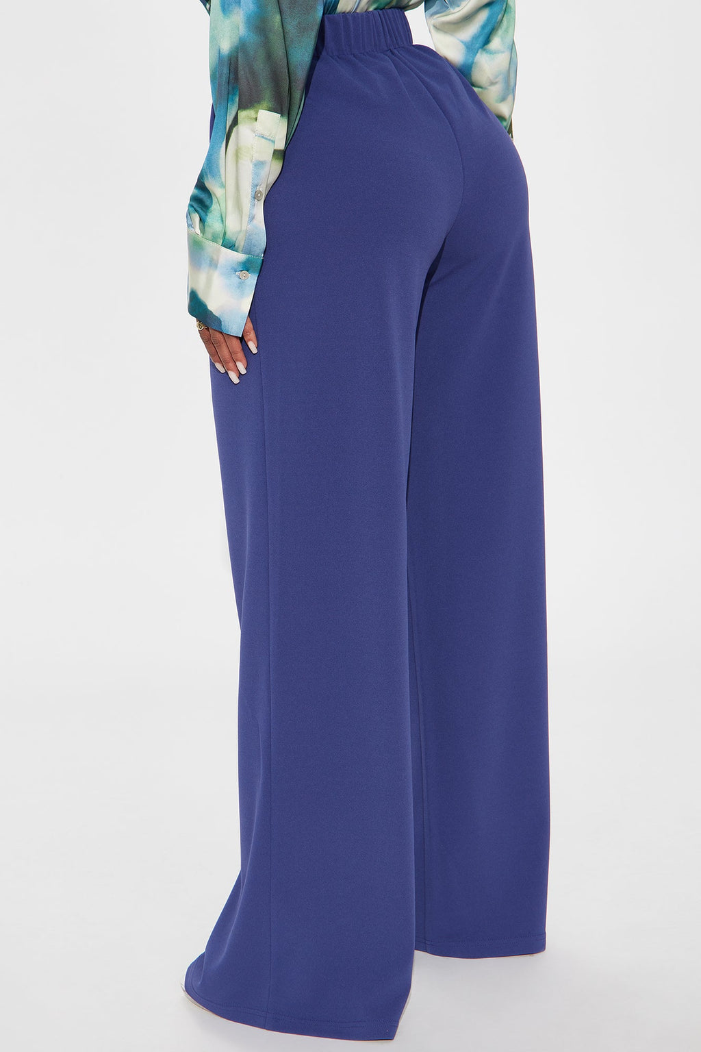 What Matters Most Wide Leg Trouser - Blue