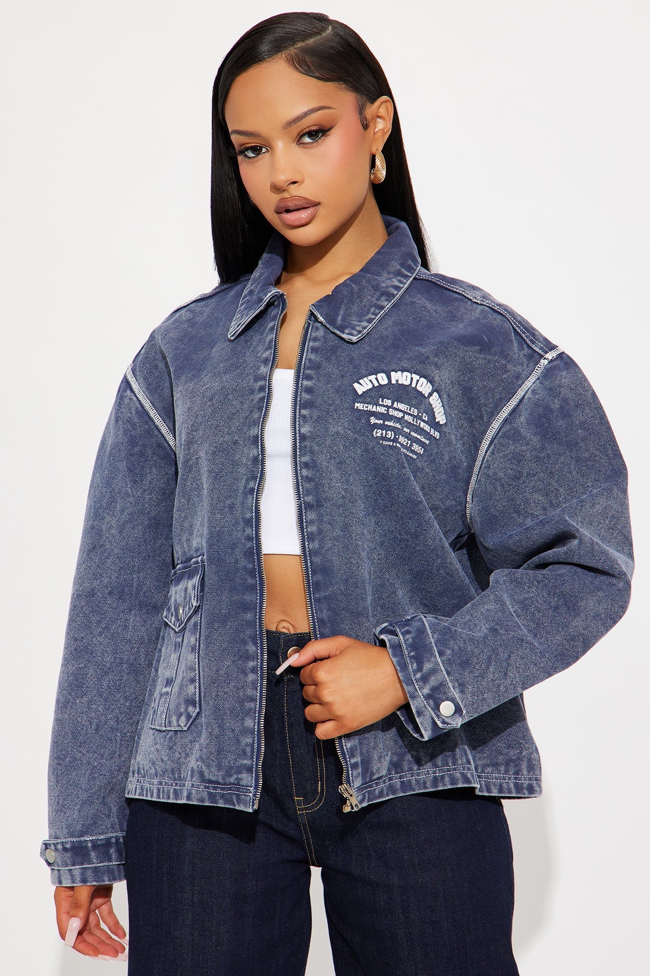 Kenzie Denim Jacket - Vintage Wash