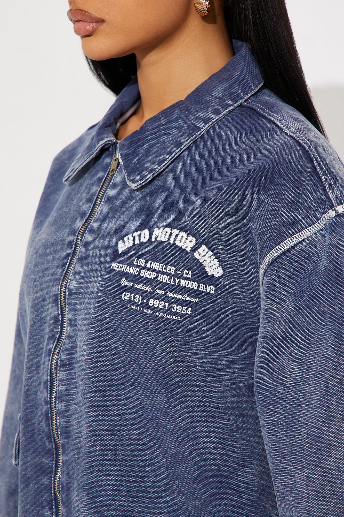 Kenzie Denim Jacket - Vintage Wash