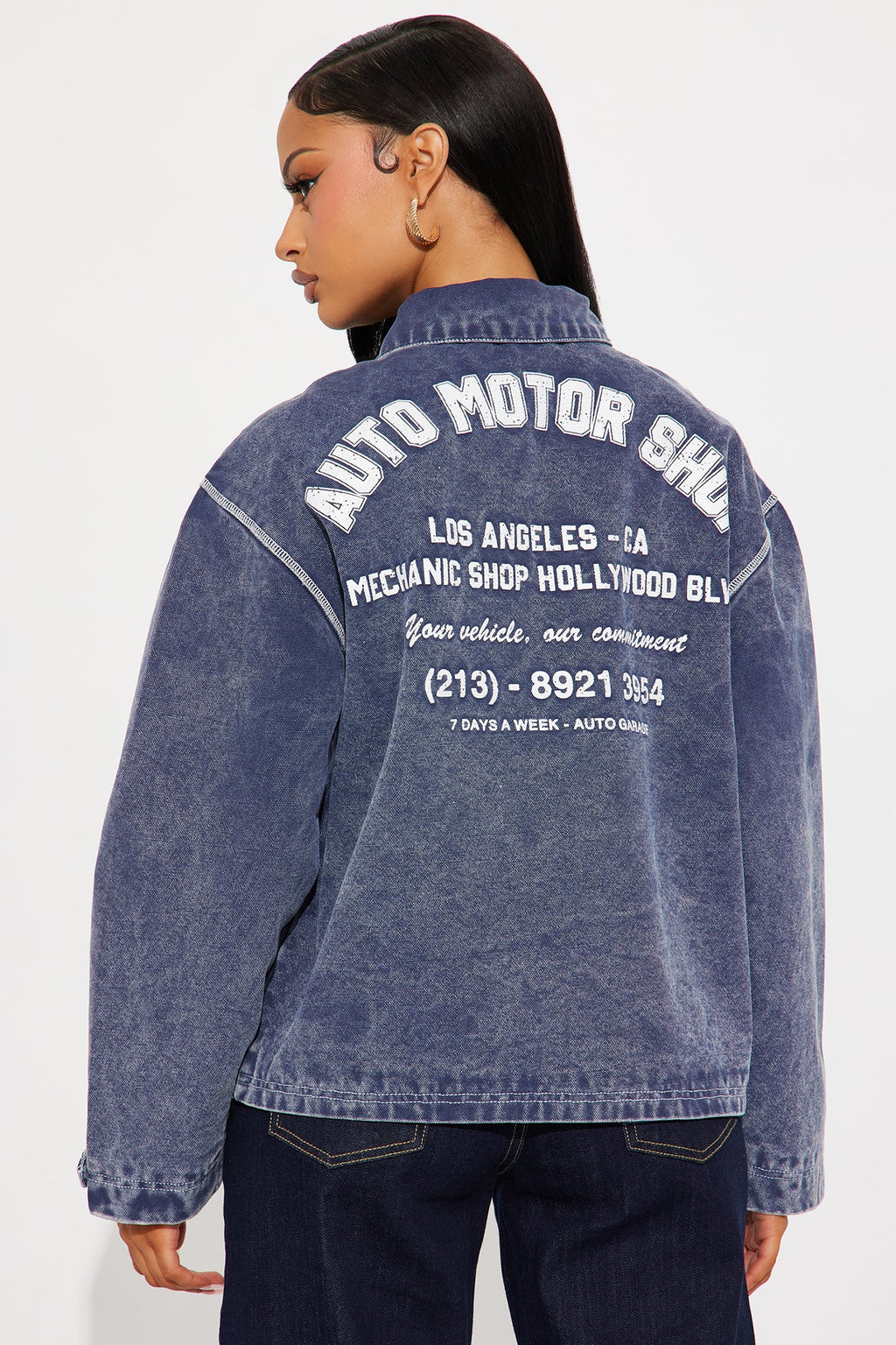 Kenzie Denim Jacket - Vintage Wash