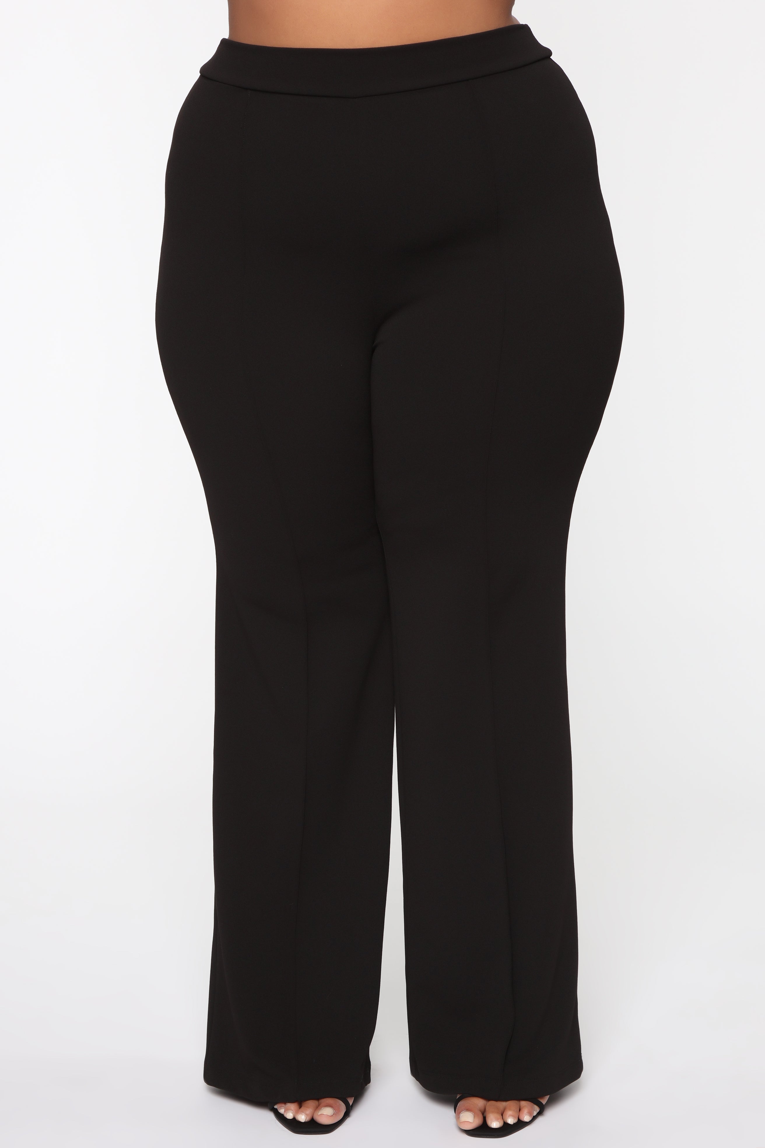 Victoria High Waisted Dress Pants - Black