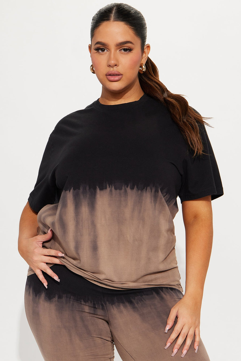 Tell Me About It Biker Short Set - Black/combo