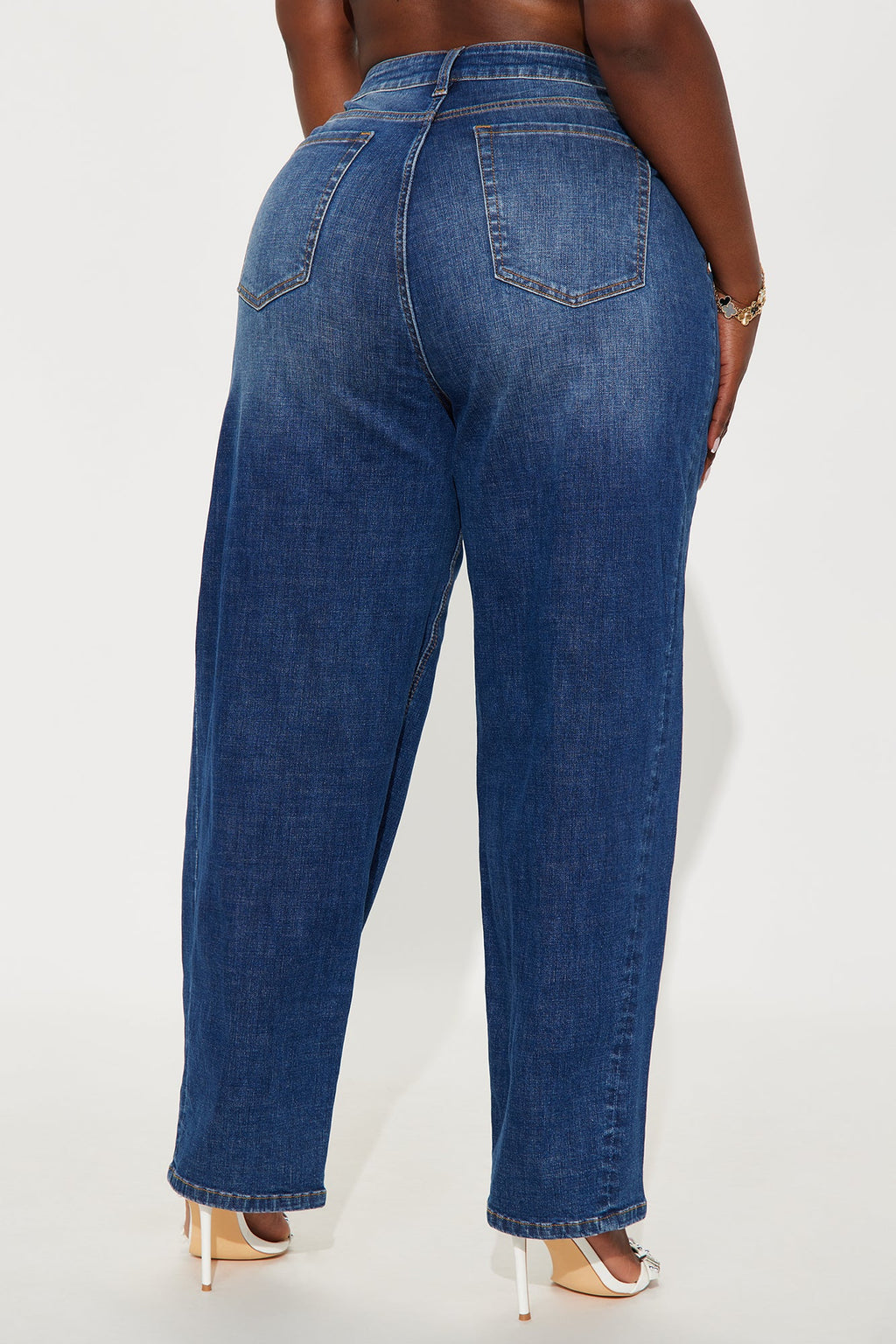 Maven Barrel Leg Jeans - Dark Wash