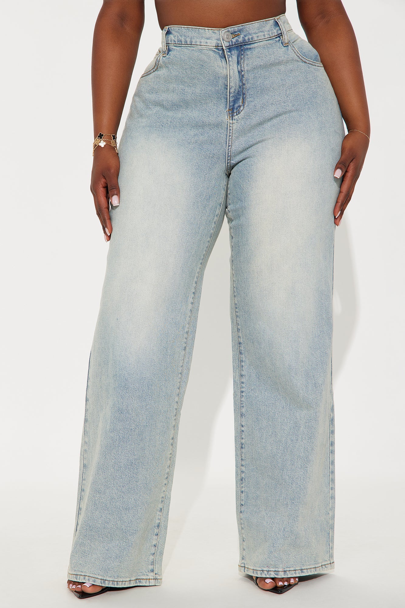 Favorite Classic Wide Leg Jeans - Vintage Wash