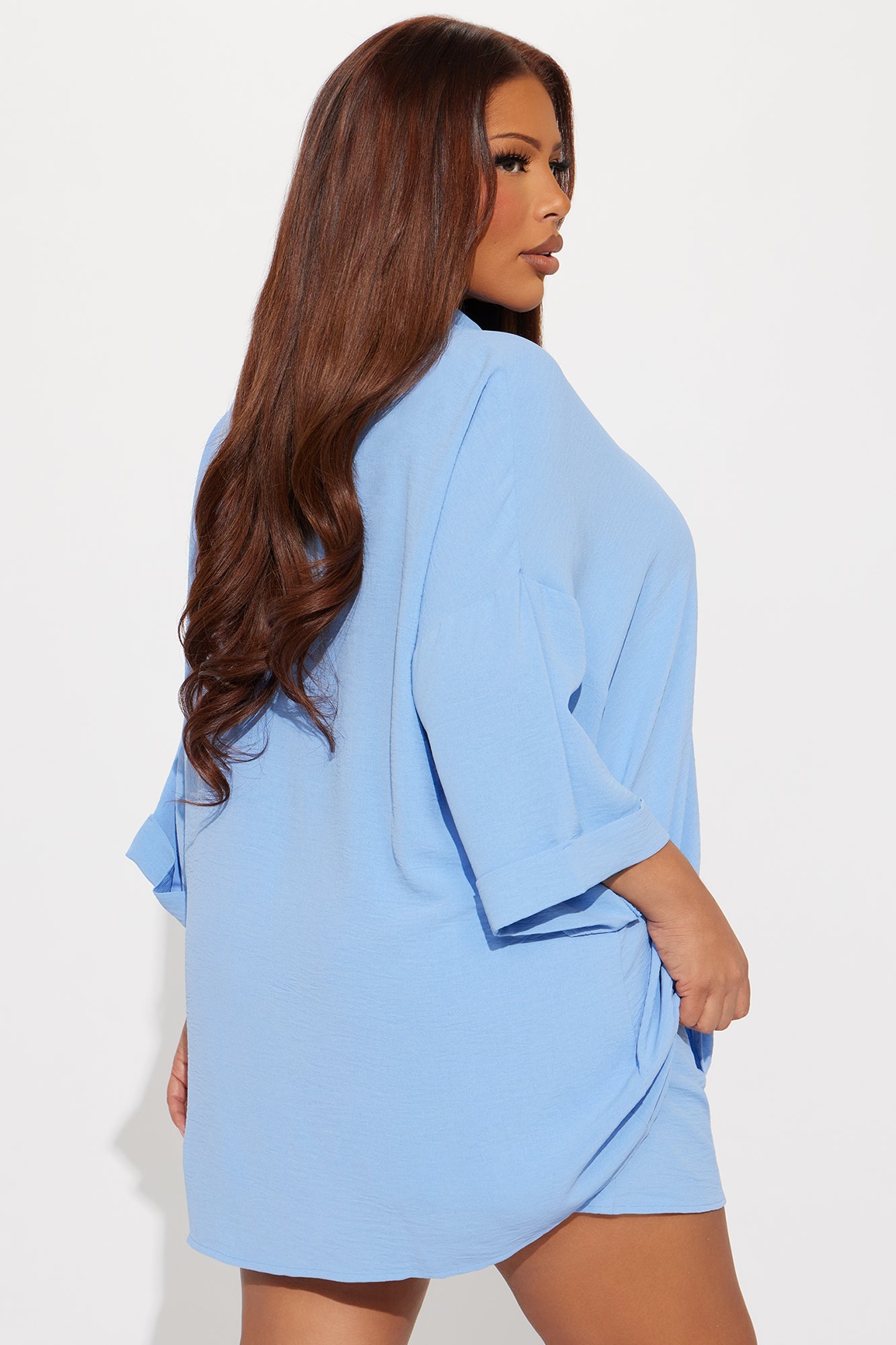 Pura Vida Short Set - Periwinkle