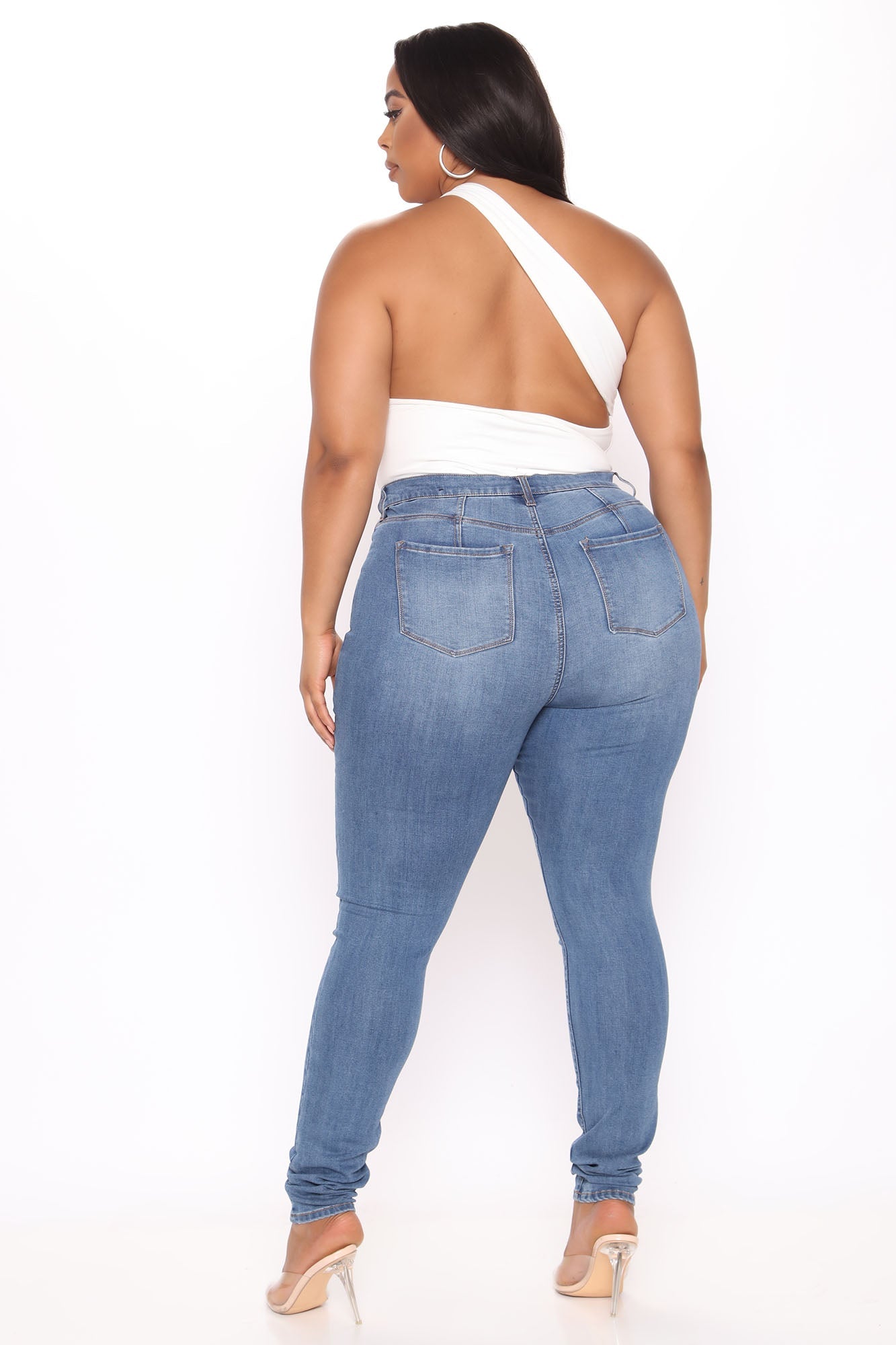 Tall Our Favorite High Rise Skinny Jeans - Medium Blue Wash