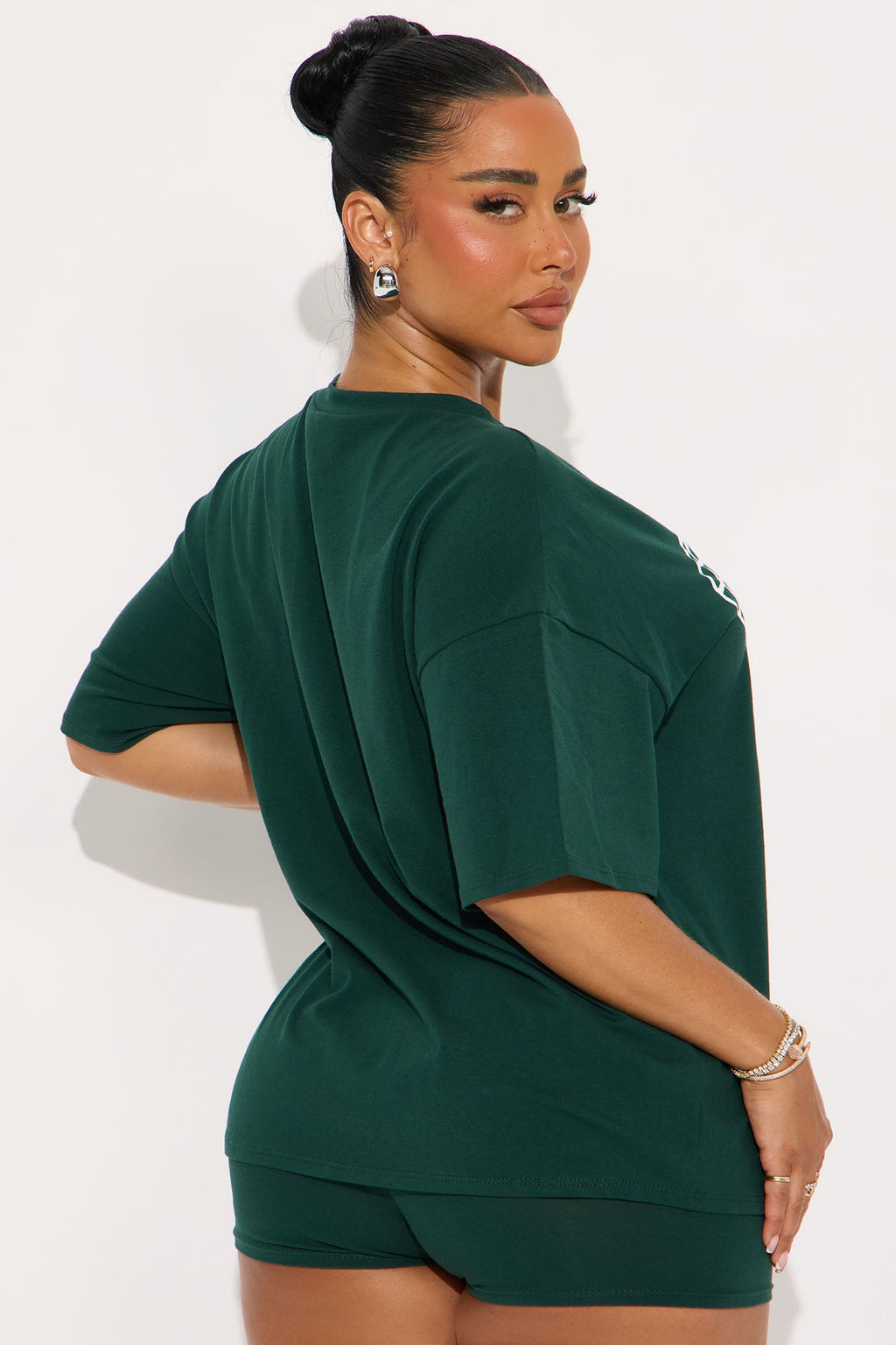 Your World Biker Short Set - Hunter