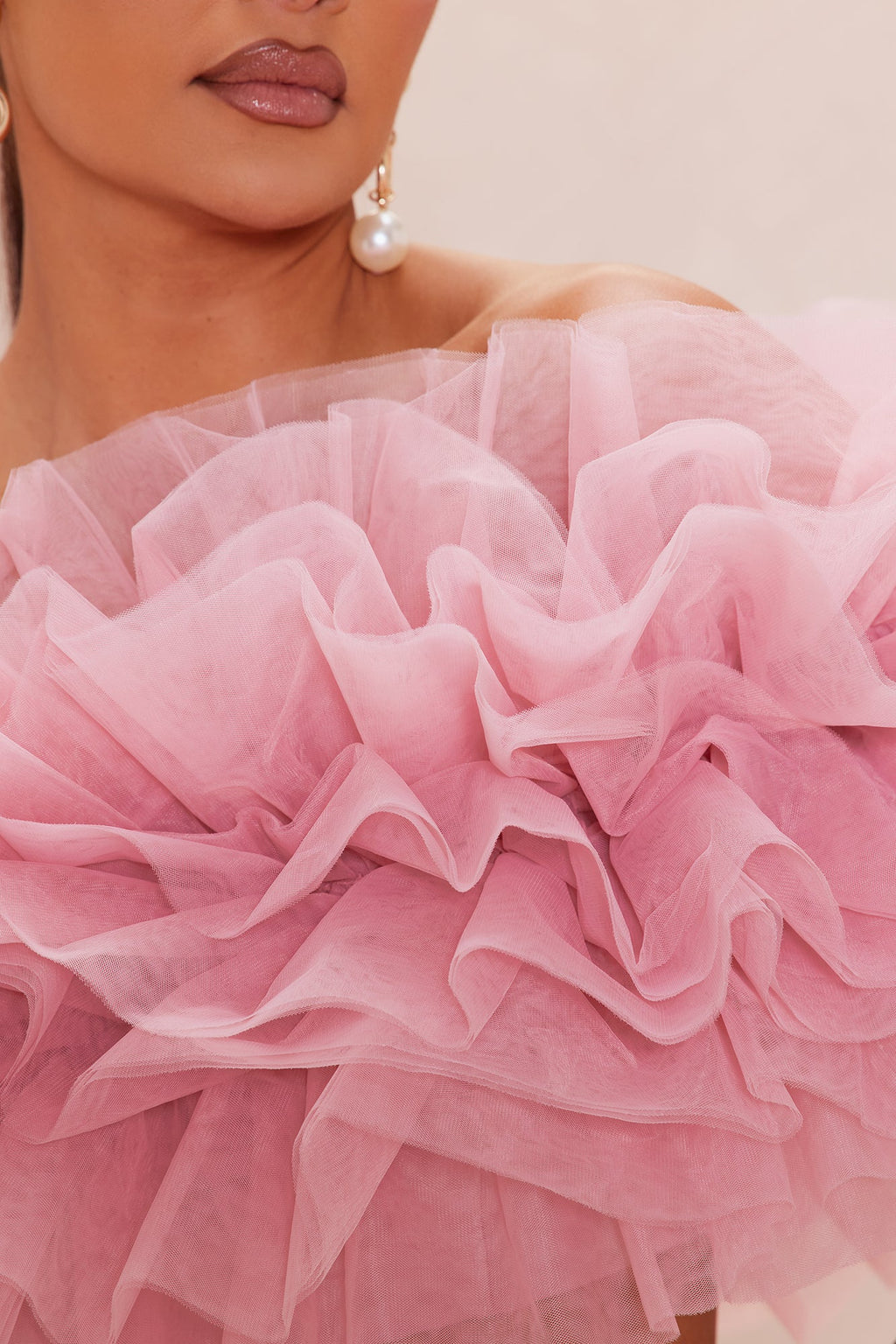 Olivia Corset Skirt Set - Rose