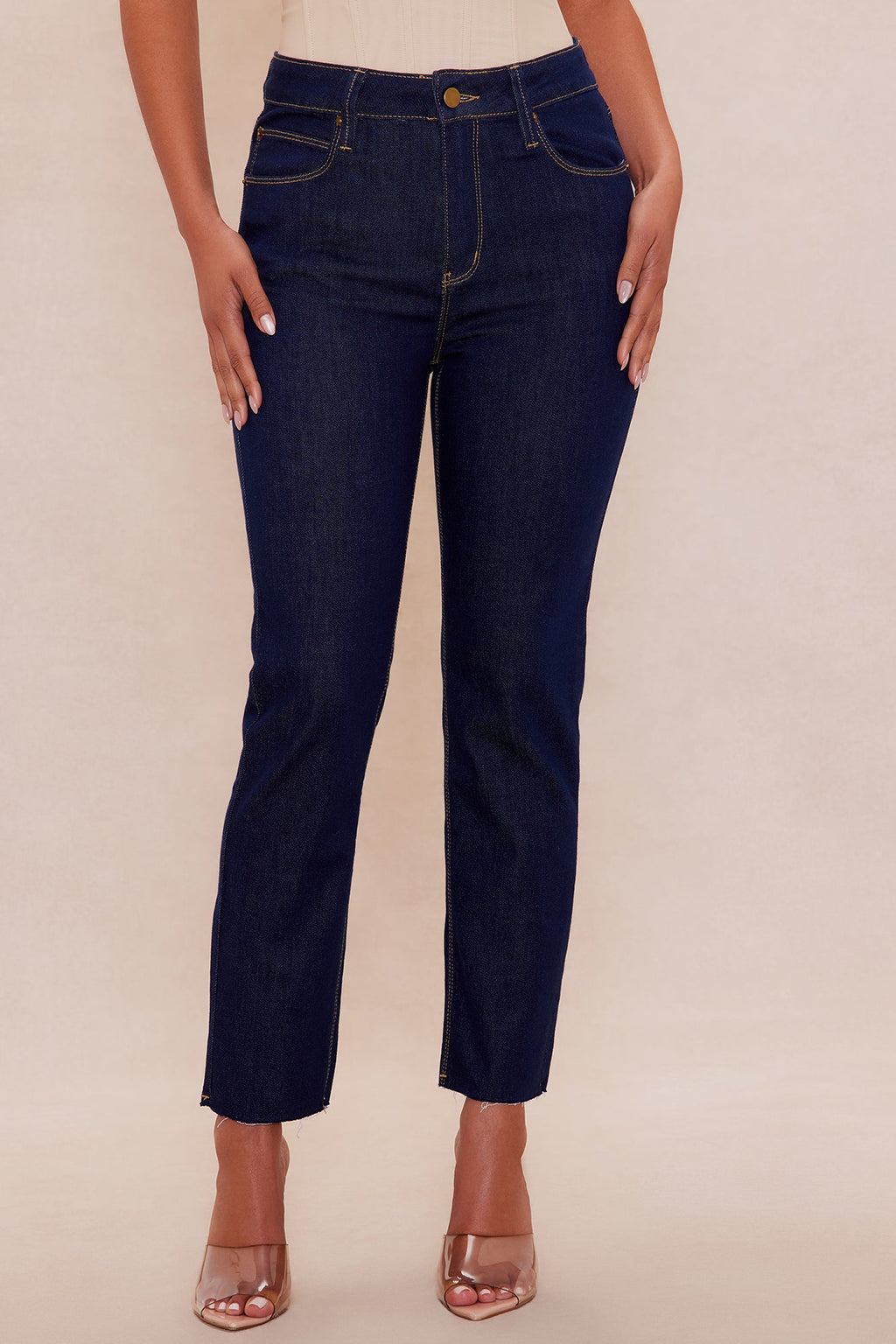 Jenni Denim Skinny Jean - Dark Wash