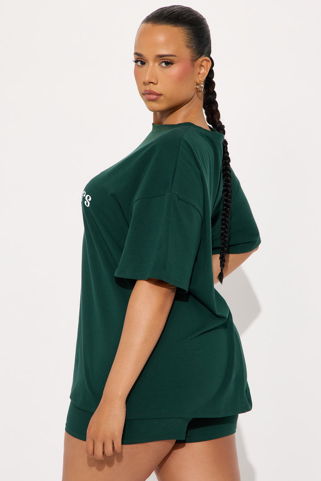 Your World Biker Short Set - Hunter