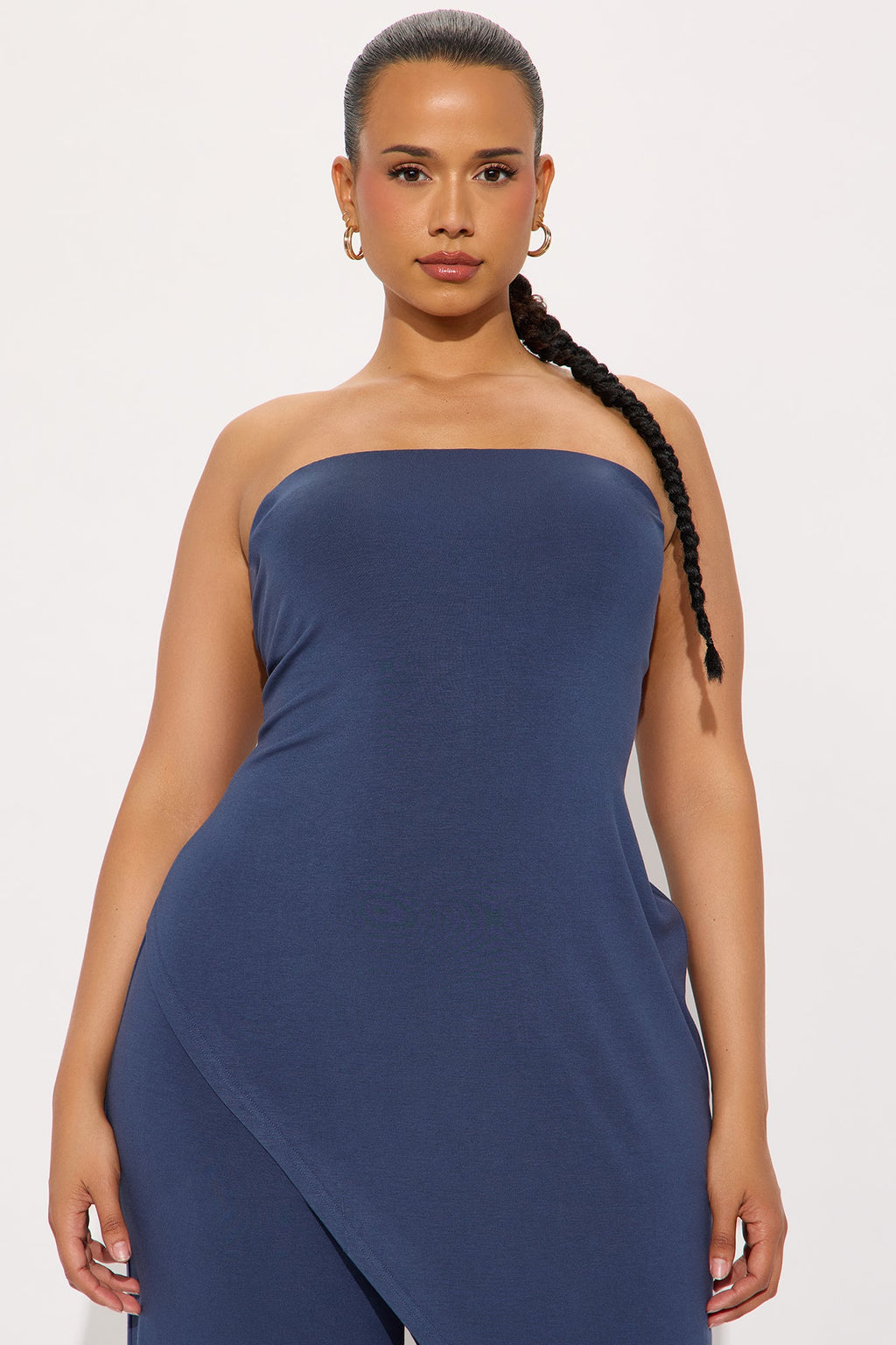 Gaby Flare Pant Set - Slate Blue