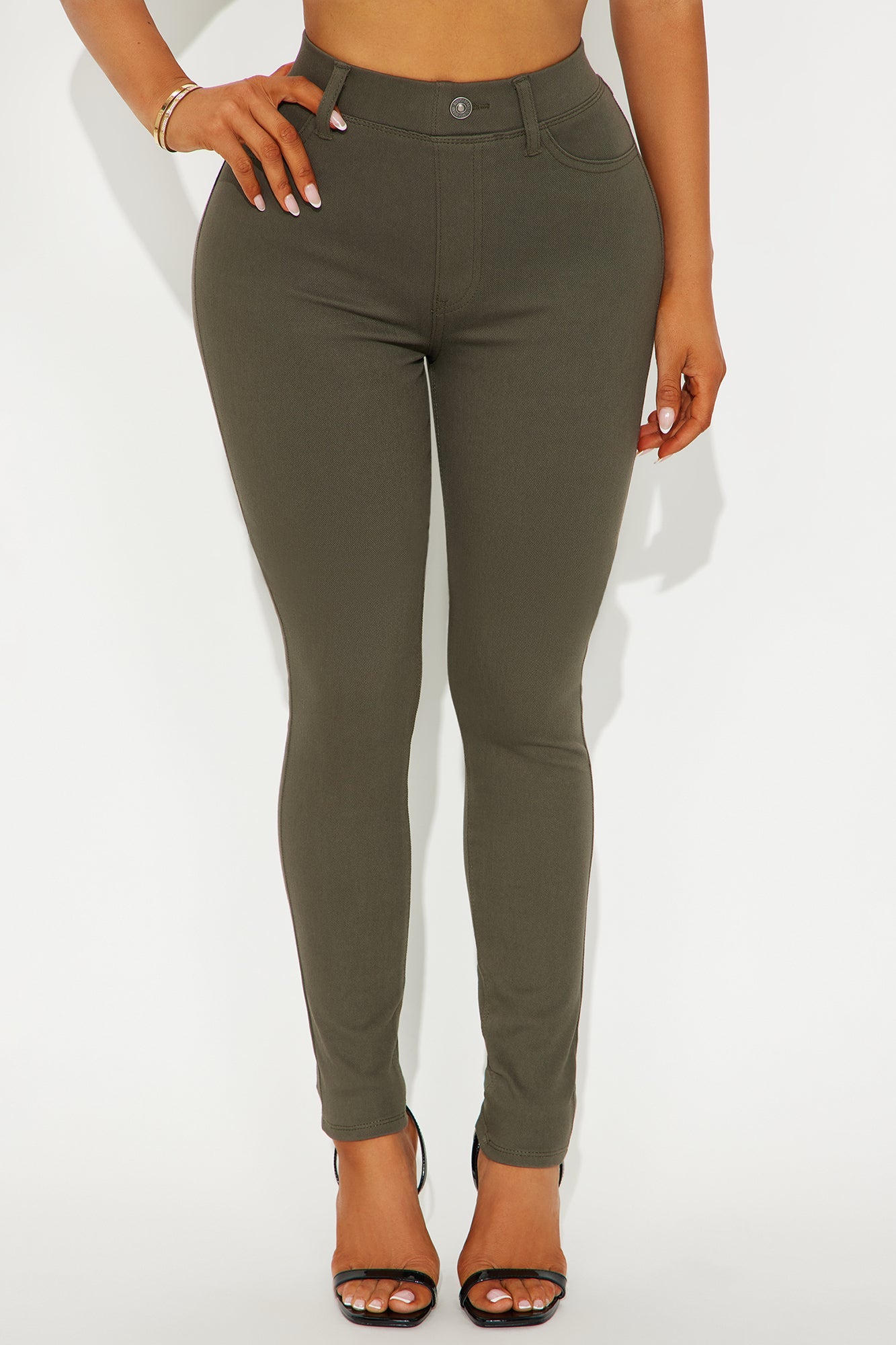Galena Skinny Pant 29 - Olive
