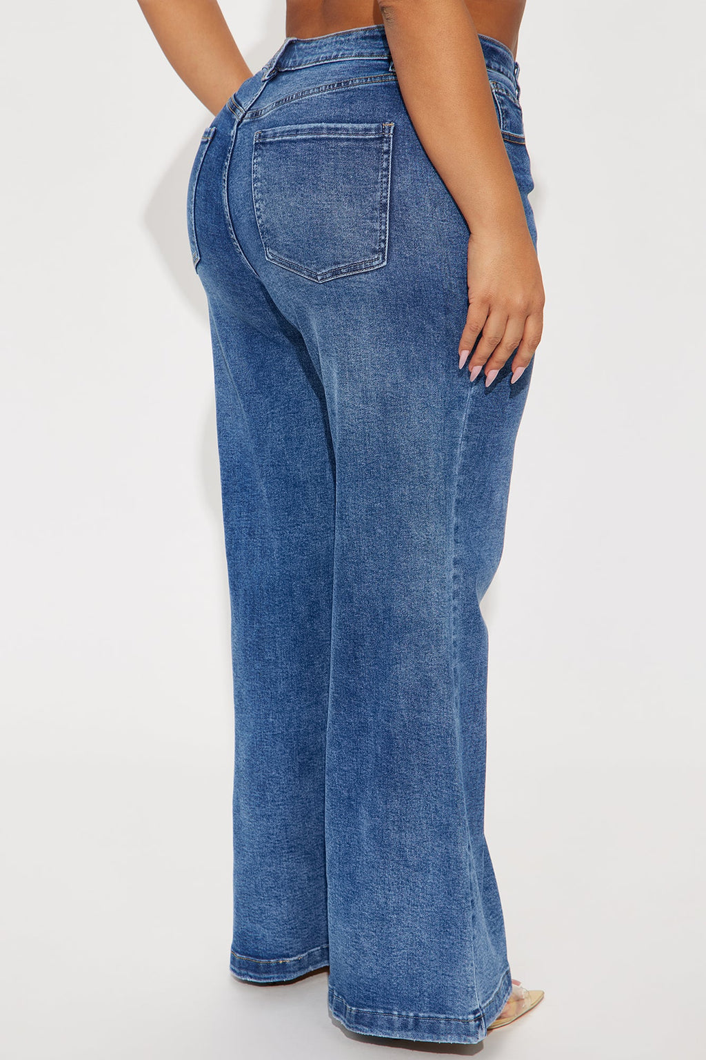 Bleecker Baby Wide Leg Jeans - Medium Wash