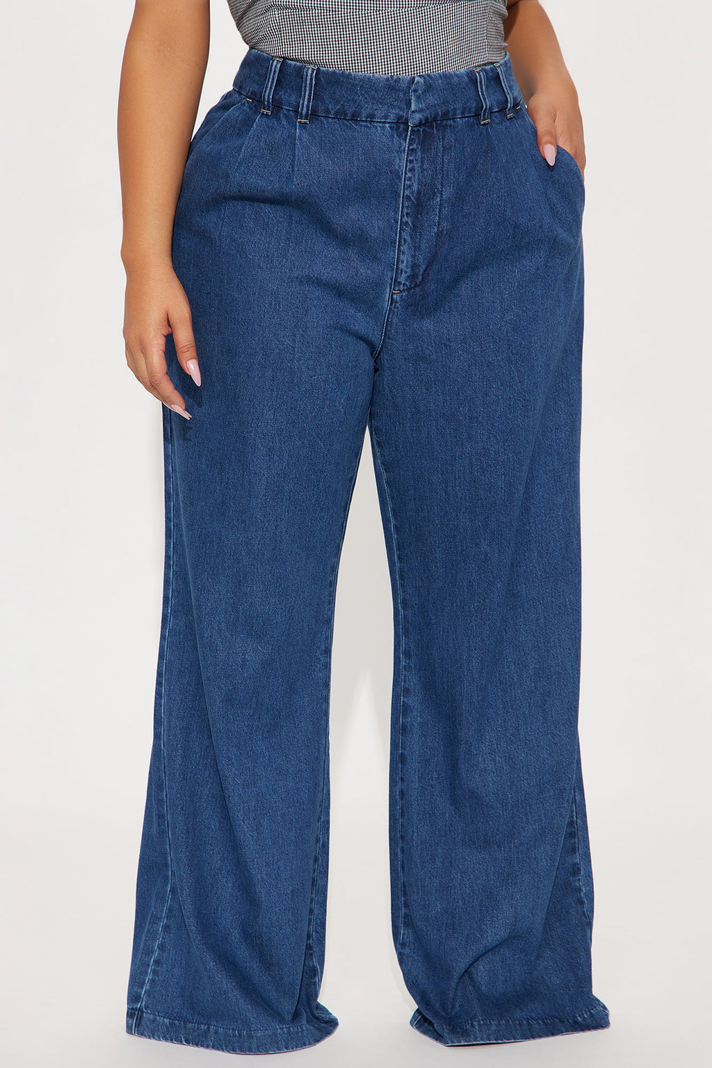 Can't Get Me Trouser Jeans - Dark Wash