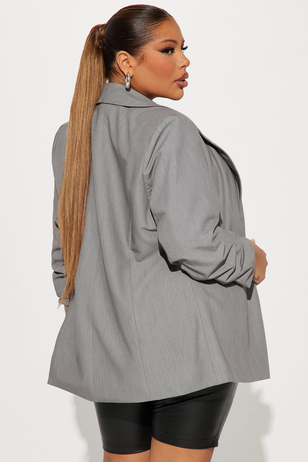 The Ashley Blazer - Grey