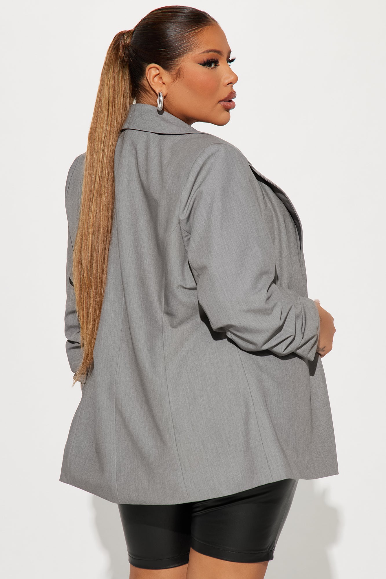 The Ashley Blazer - Grey